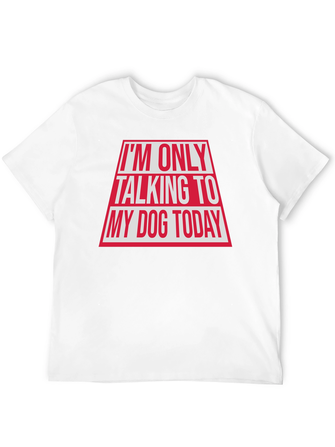 Black Dog Lover Graphic Tee - "Talking to My Dog Today" view 12