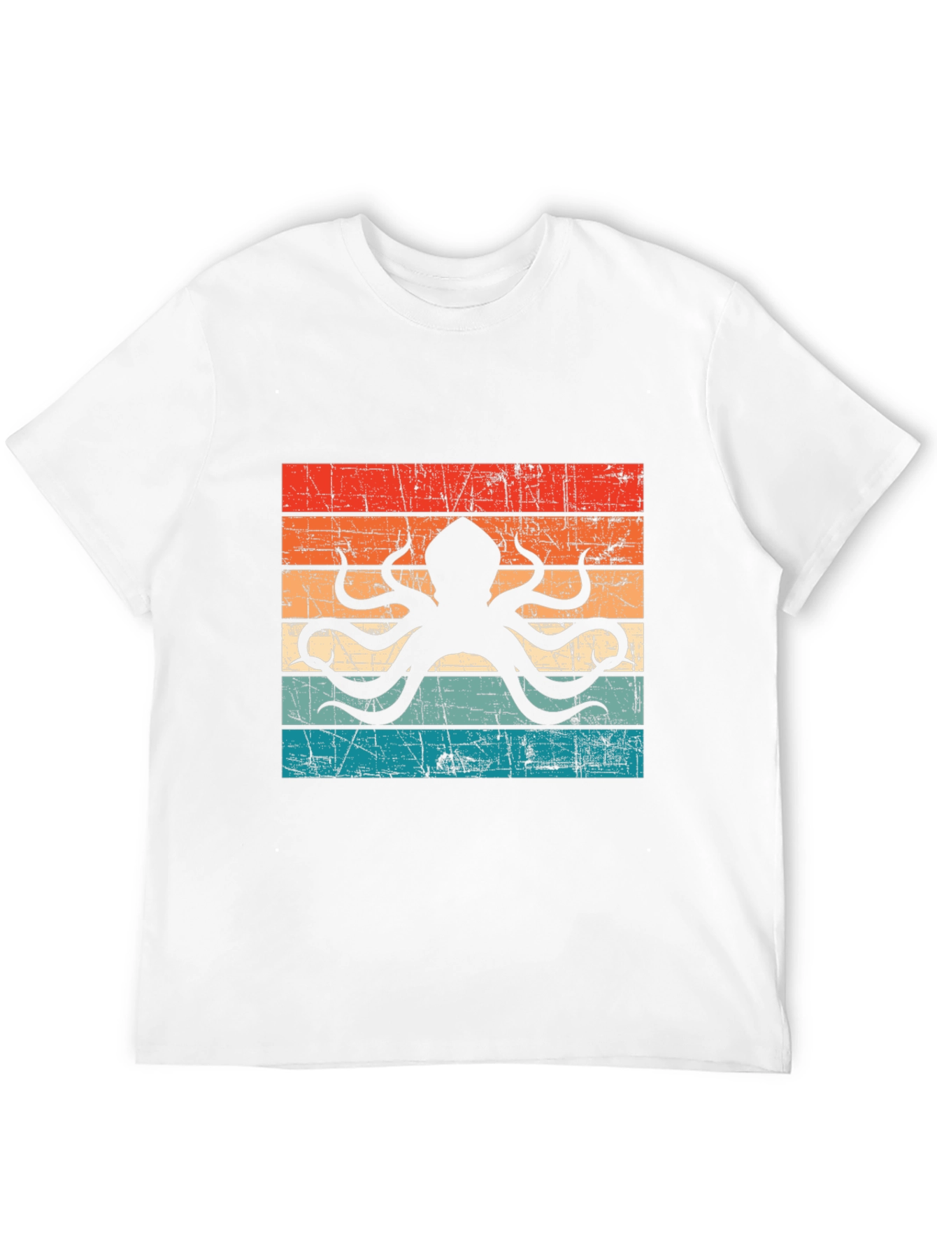 Retro Octopus Graphic Tee - 12