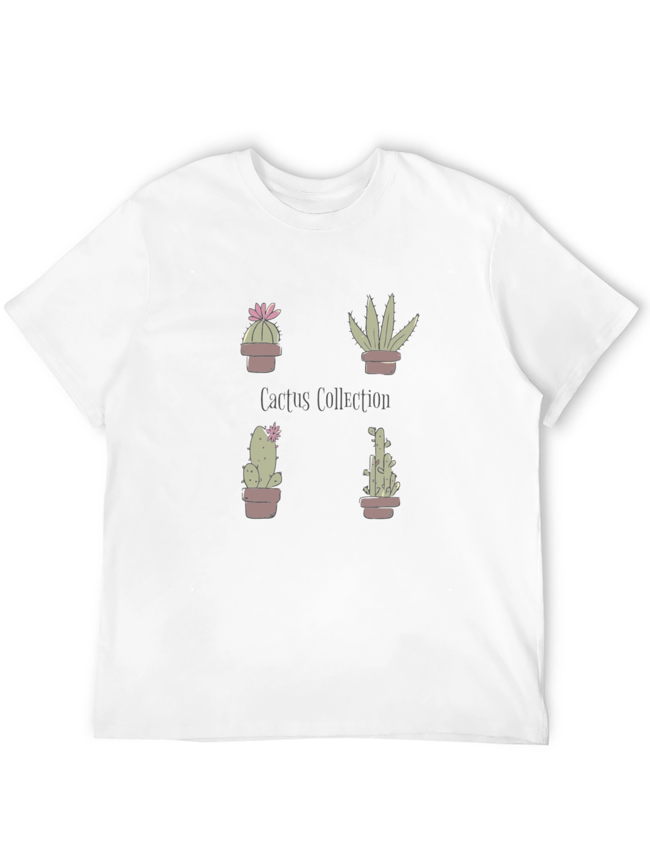 Black Cactus Collection Graphic Tee - Black view 12