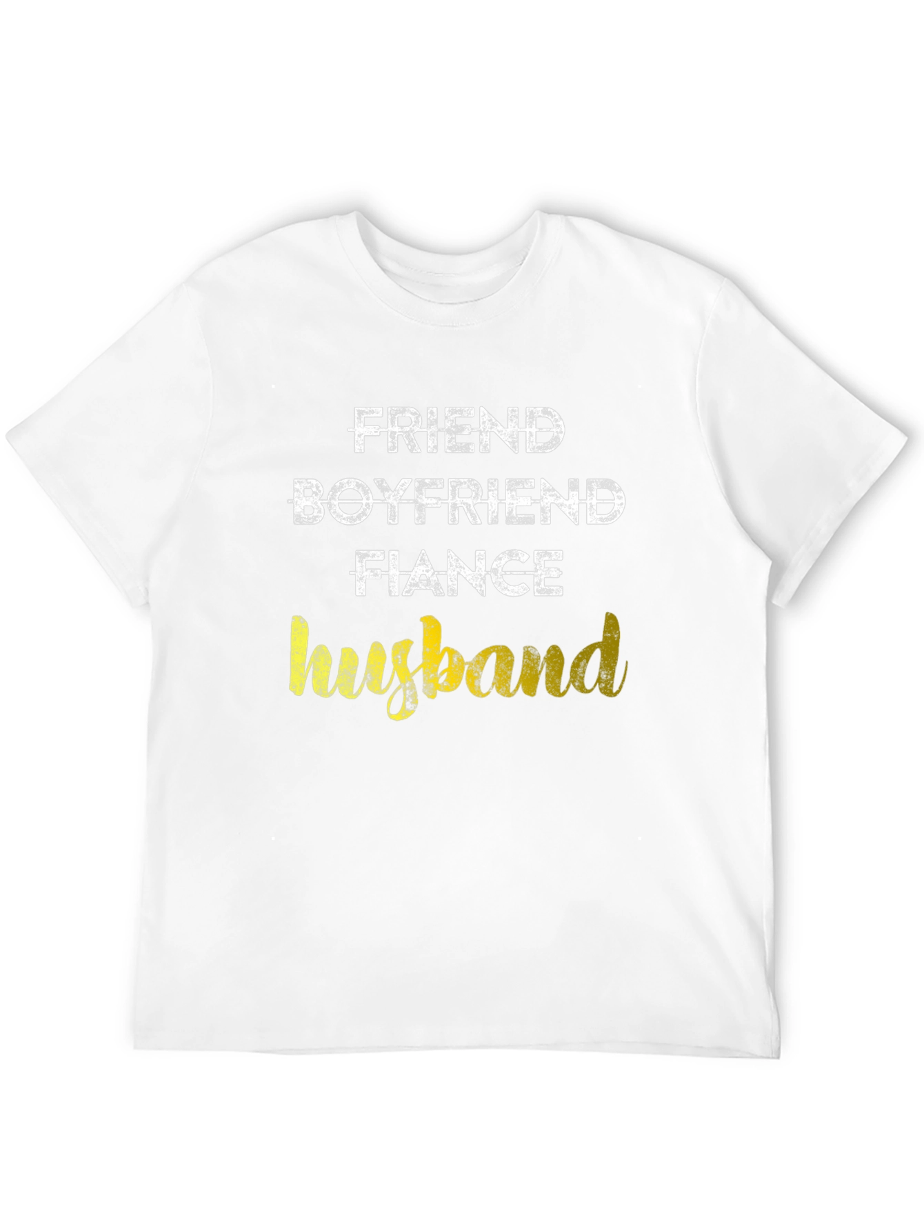 Black Friend Boyfriend Fiance Husband Graphic Tee view 12