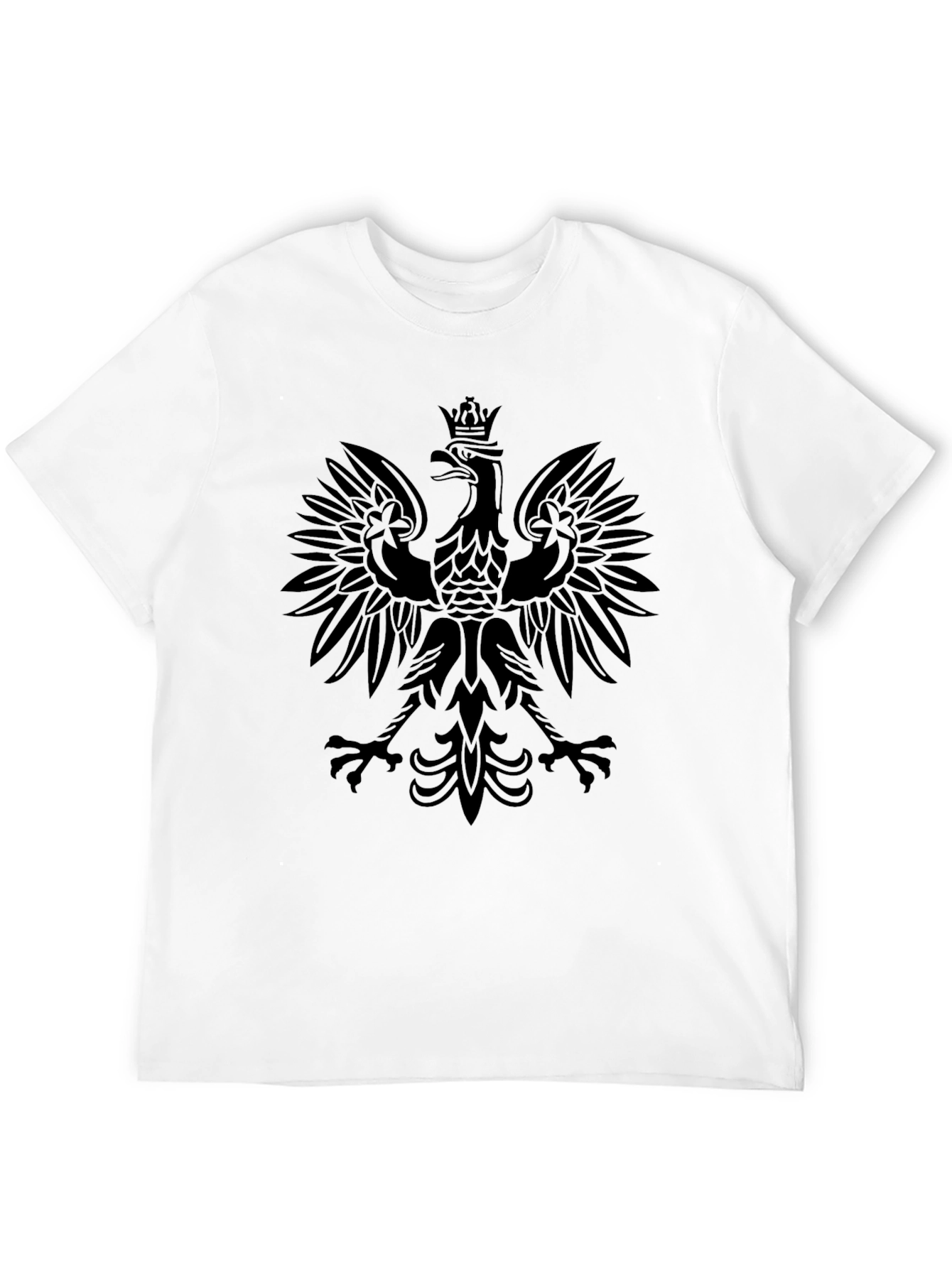 Black Black Eagle Graphic T-Shirt for Men view 12