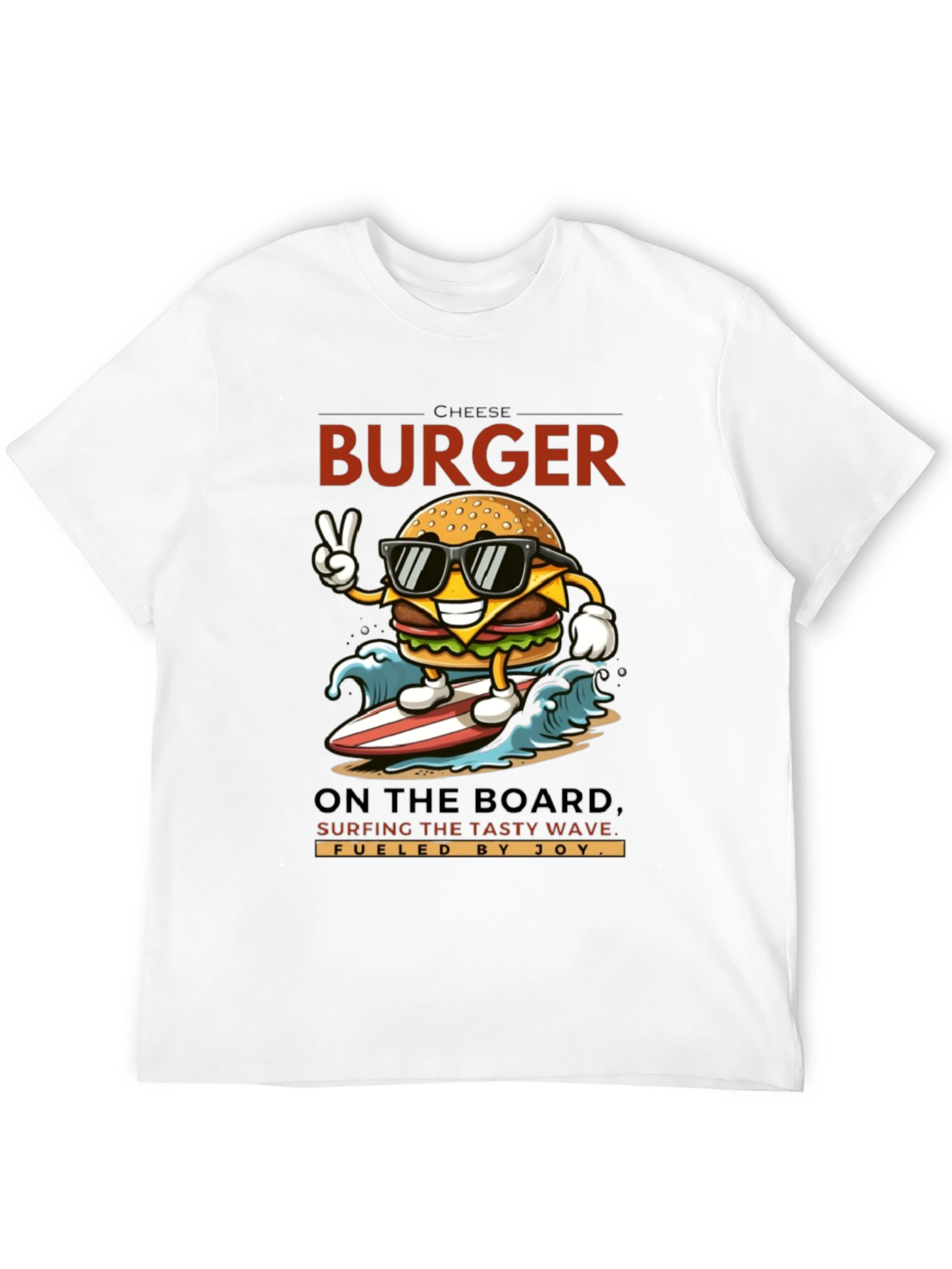 Black Chill Burger Surfer T-Shirt view 12