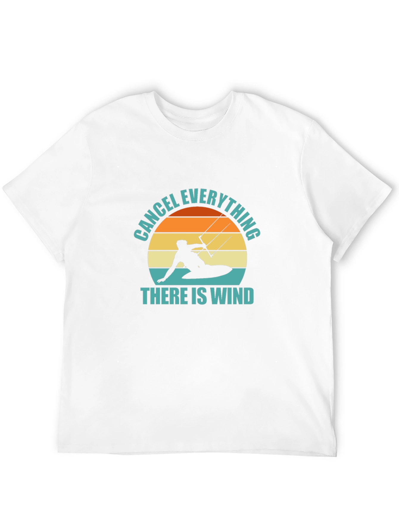 Black Cancel Everything Wind T-Shirt view 12