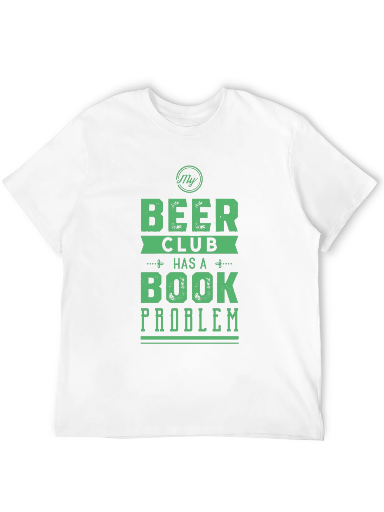 Black Beer Club Book Problem Graphic Tee view 12
