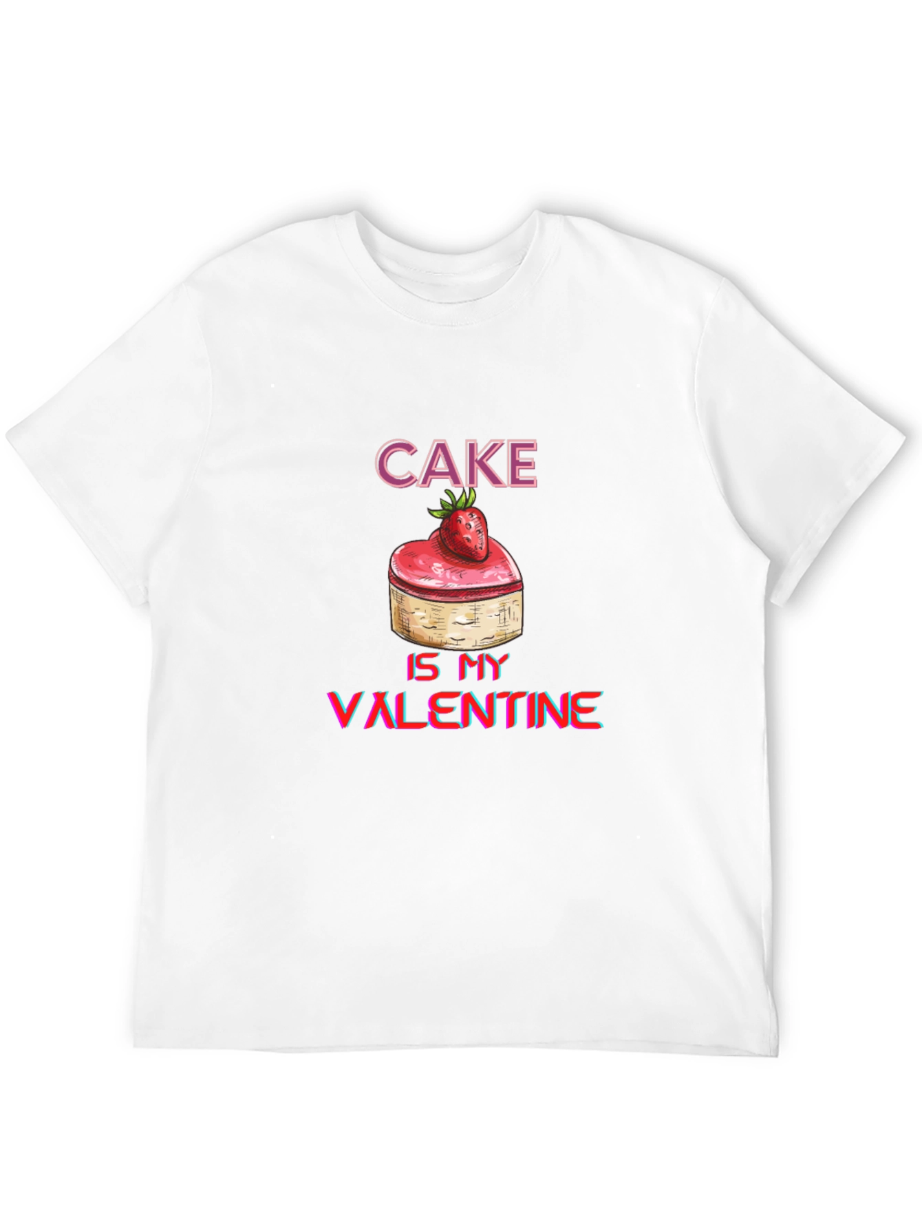 Black Cake Is My Valentine Graphic Tee view 12