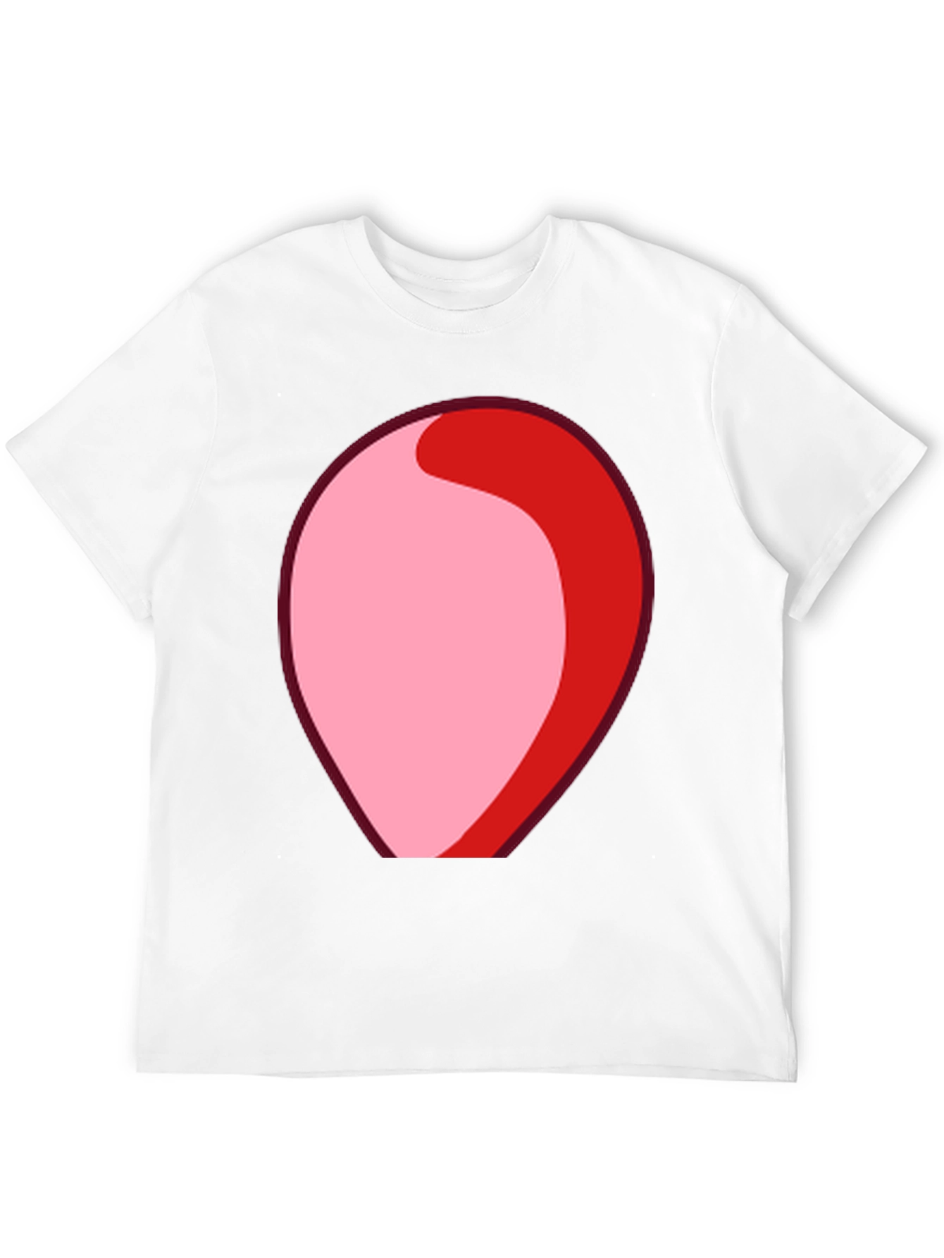 Black Red & Pink Abstract Graphic T-Shirt view 12