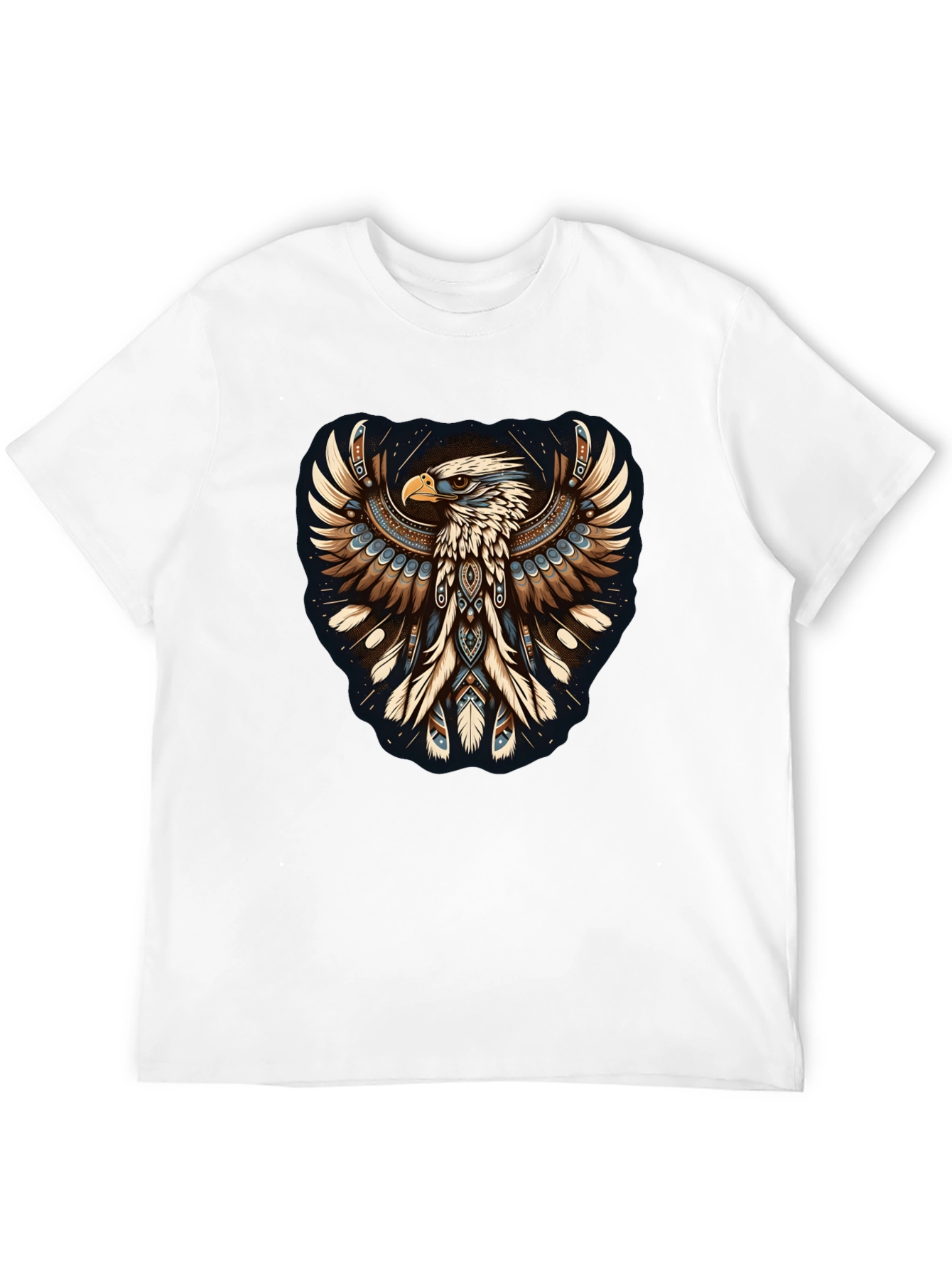 Black Eagle Graphic Tee - Mens Black T-Shirt view 12