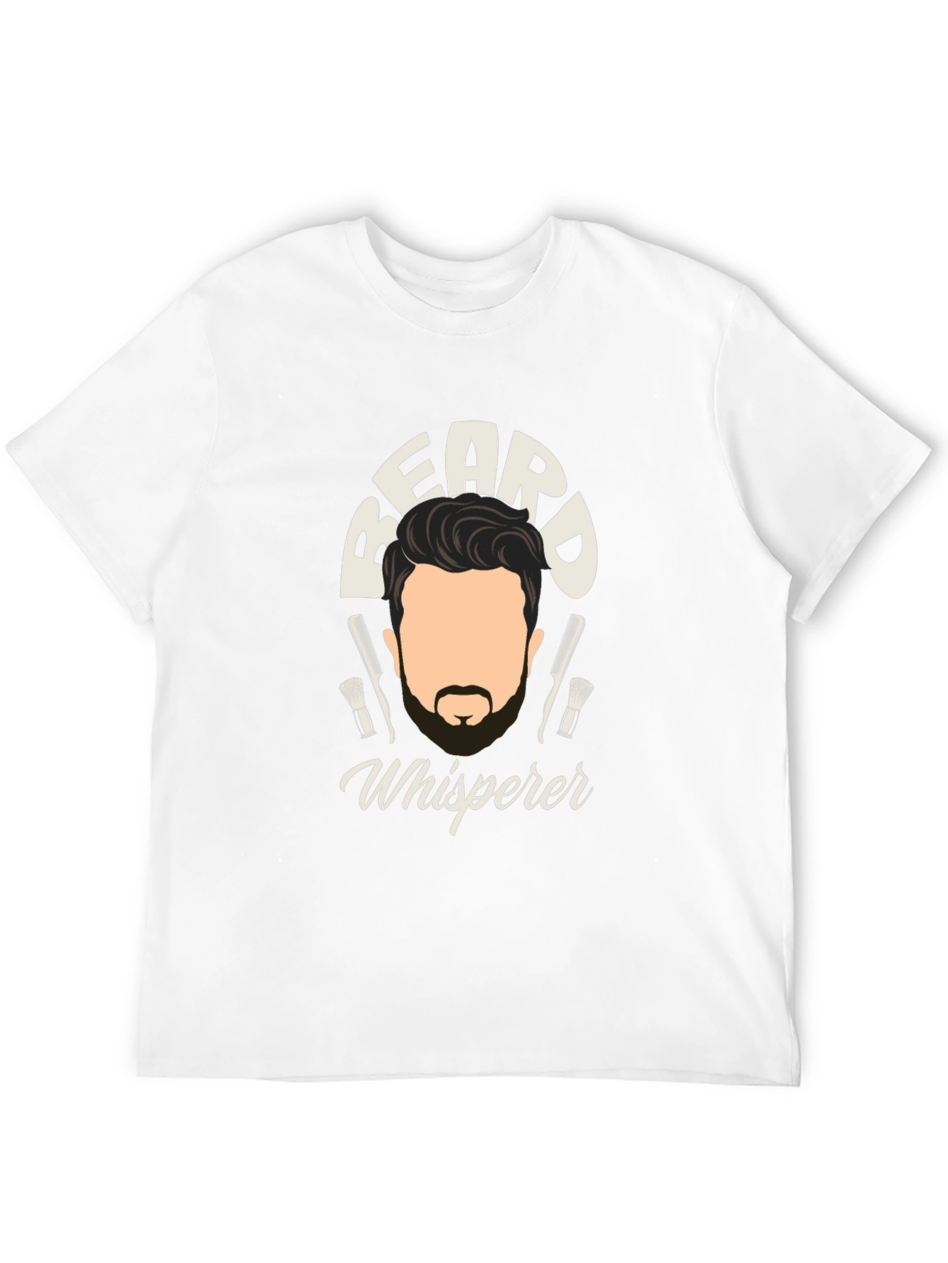 Black Beard Whisperer Graphic Tee - Barber Gift view 12