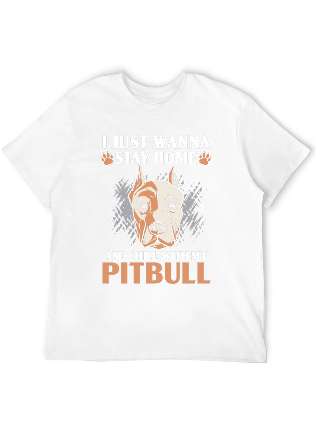 Black Chill With My Pitbull Graphic Tee view 12