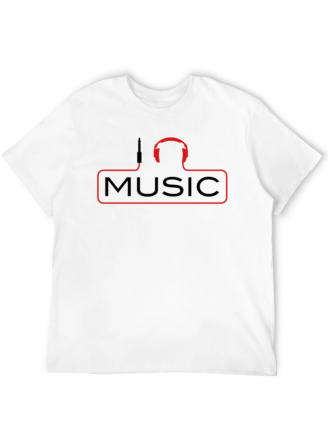 Black Music Graphic T-Shirt - Black view 12