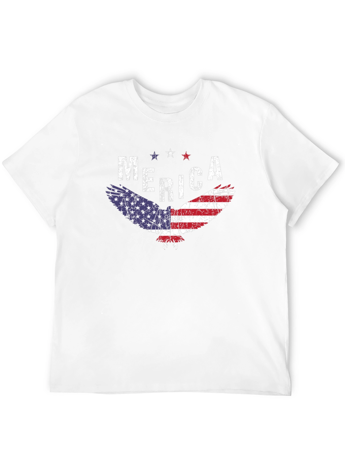 Black Patriotic Eagle 'Merica Graphic Tee view 12