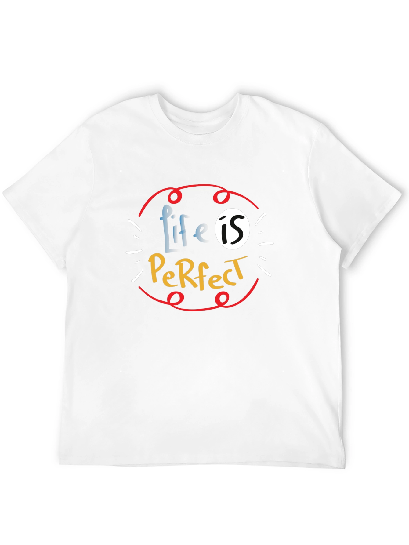 Black Life is Perfect Graphic T-Shirt - Soft Cotton Blend view 12