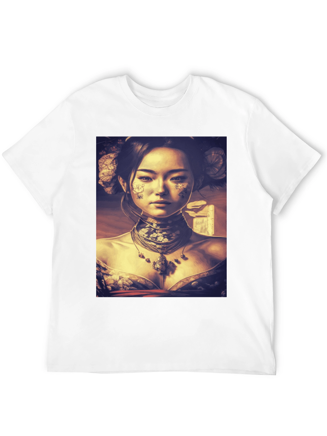 Black Asian Art Black T-Shirt view 12