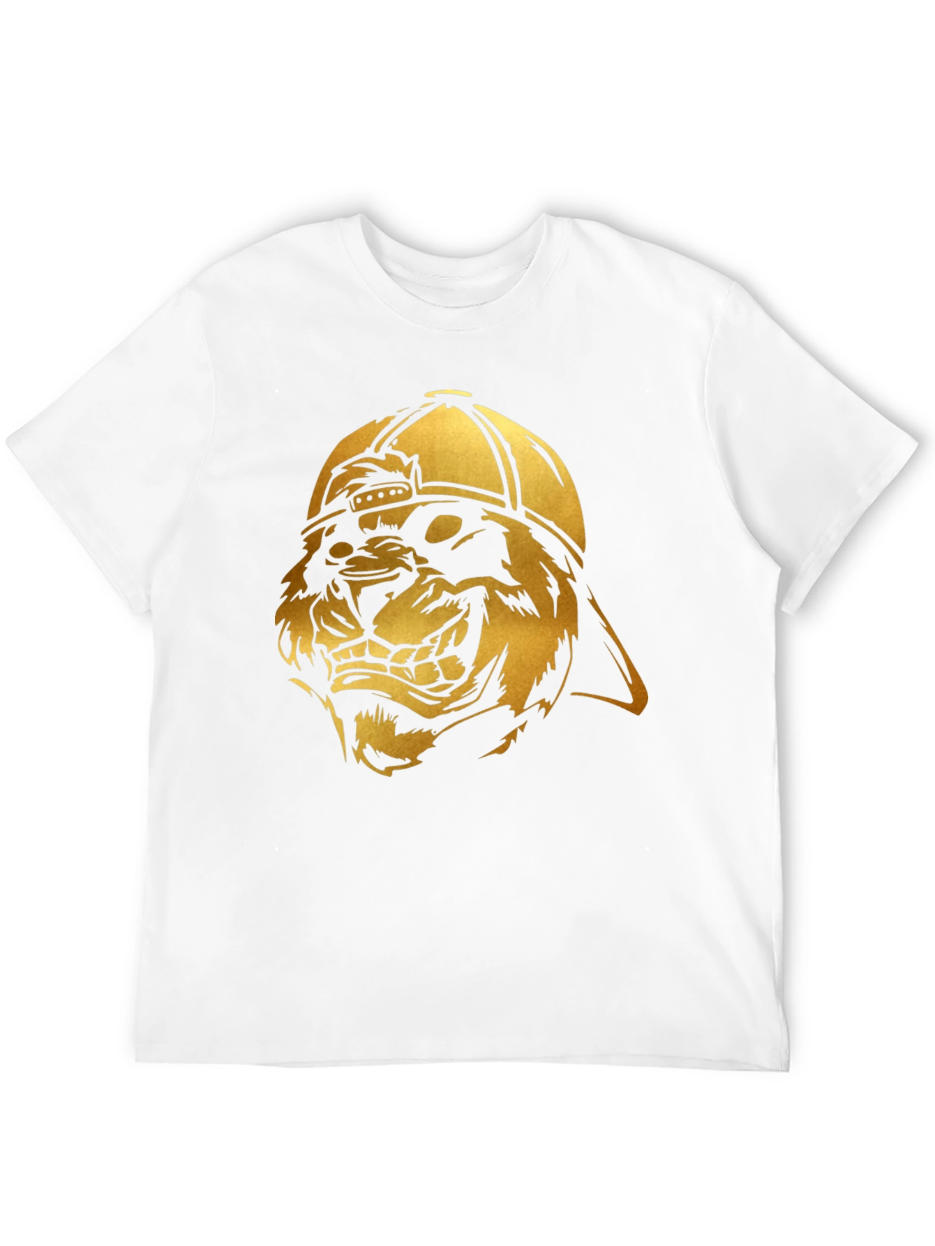 Black Urban Lion Graphic T-Shirt view 12