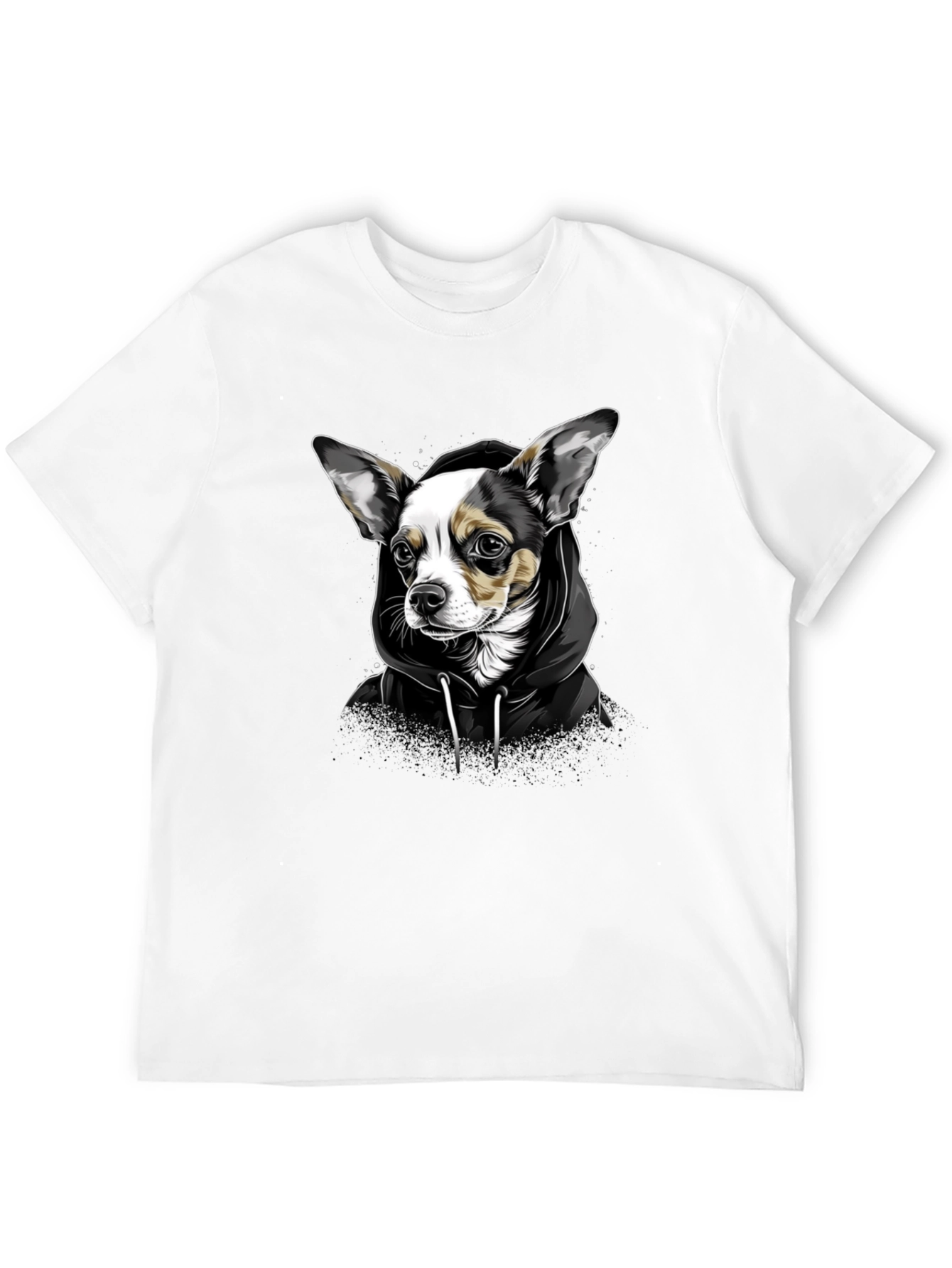 Black Dog Graphic T-Shirt - Trendy Animal Lover Tee view 12