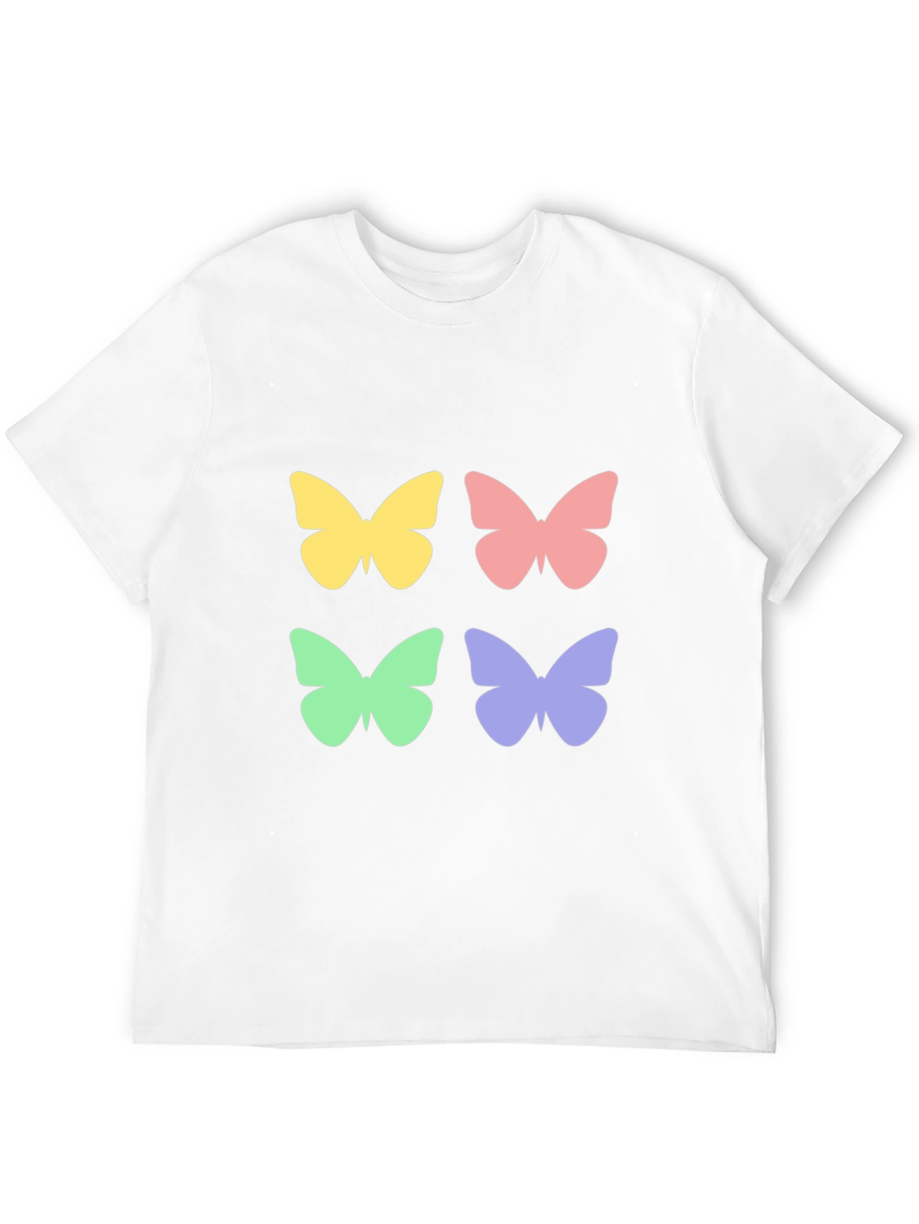 Black Butterfly Graphic Tee - Stylish Casual Wear view 12