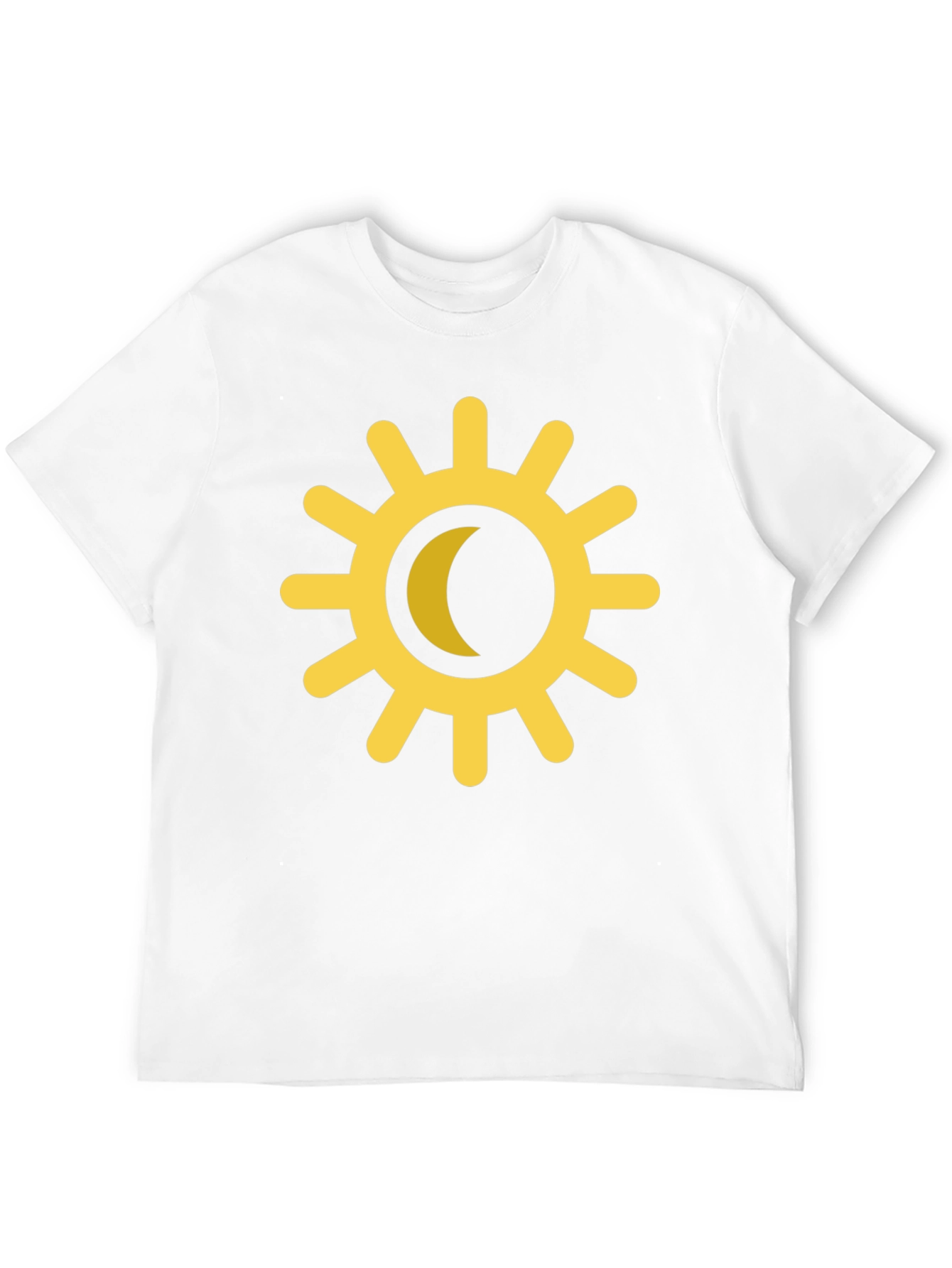 Black Sun & Moon Graphic Tee - Celestial Style view 12