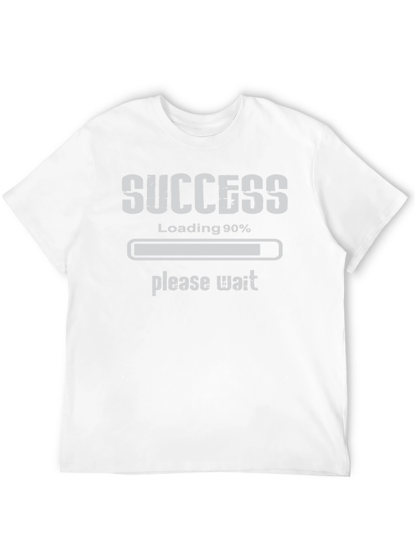 Black Success Loading T-Shirt - Please Wait Funny Novelty Tee view 12