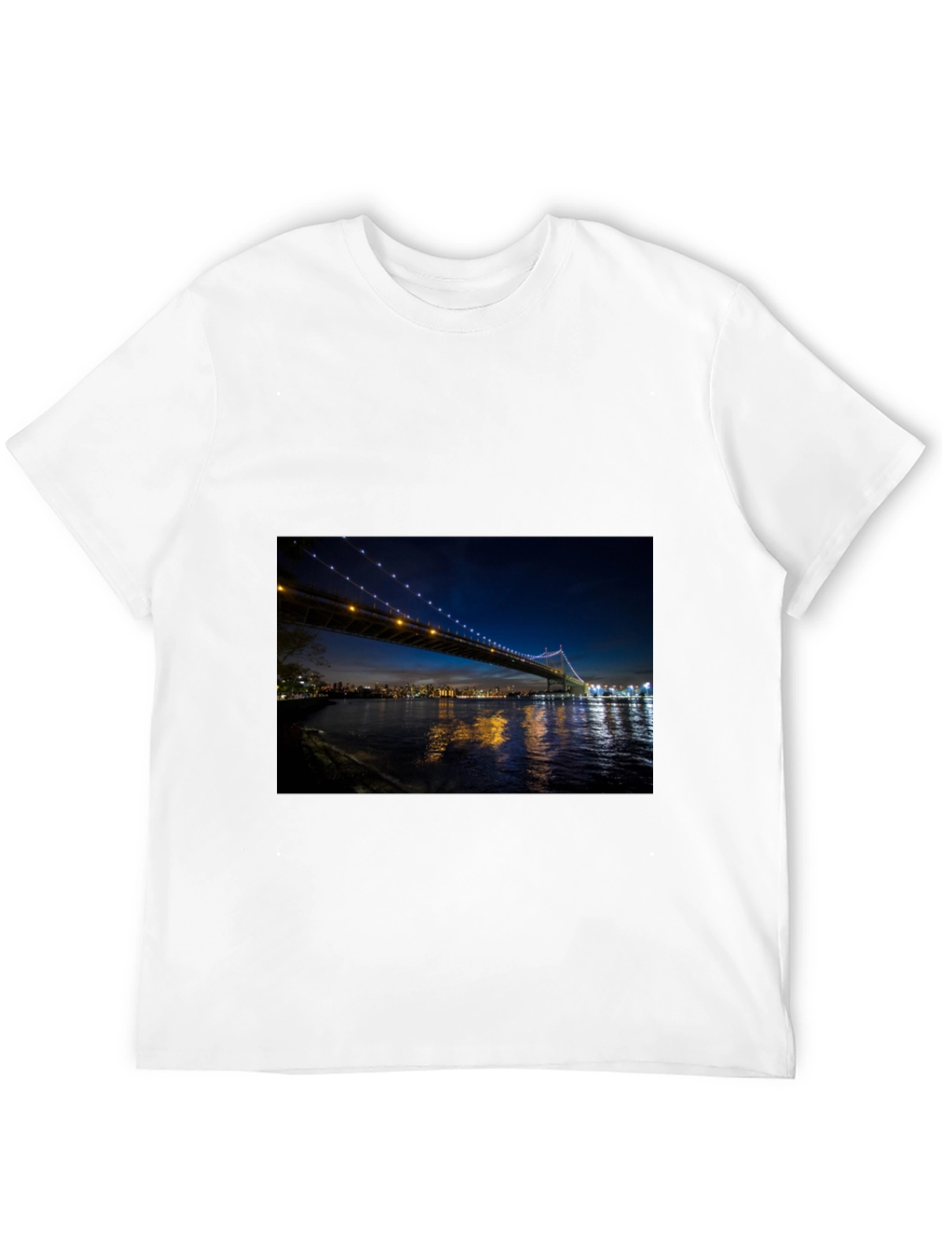 Black Night Bridge T-Shirt view 12