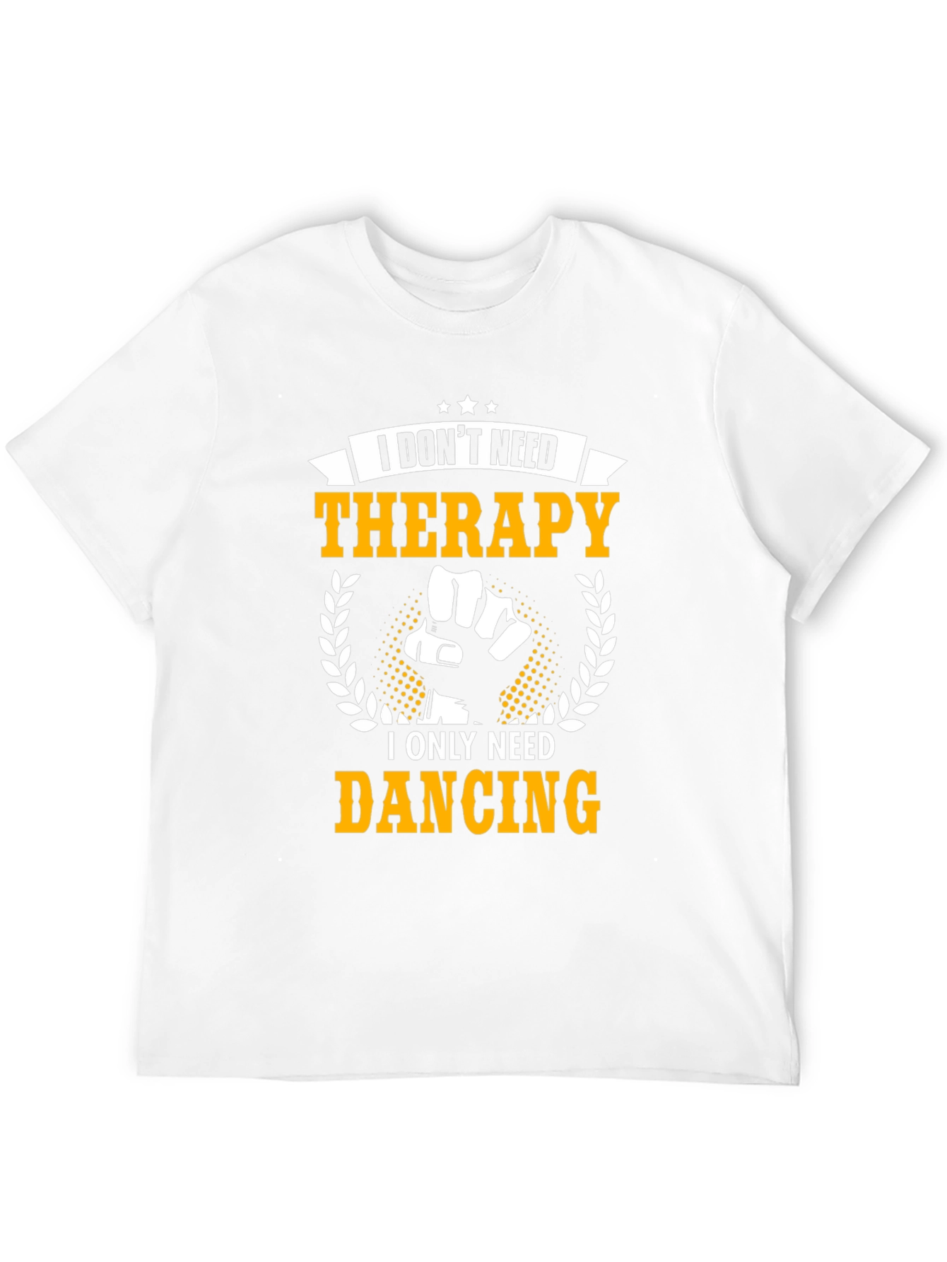 Black Dancing Therapy Graphic T-Shirt view 12
