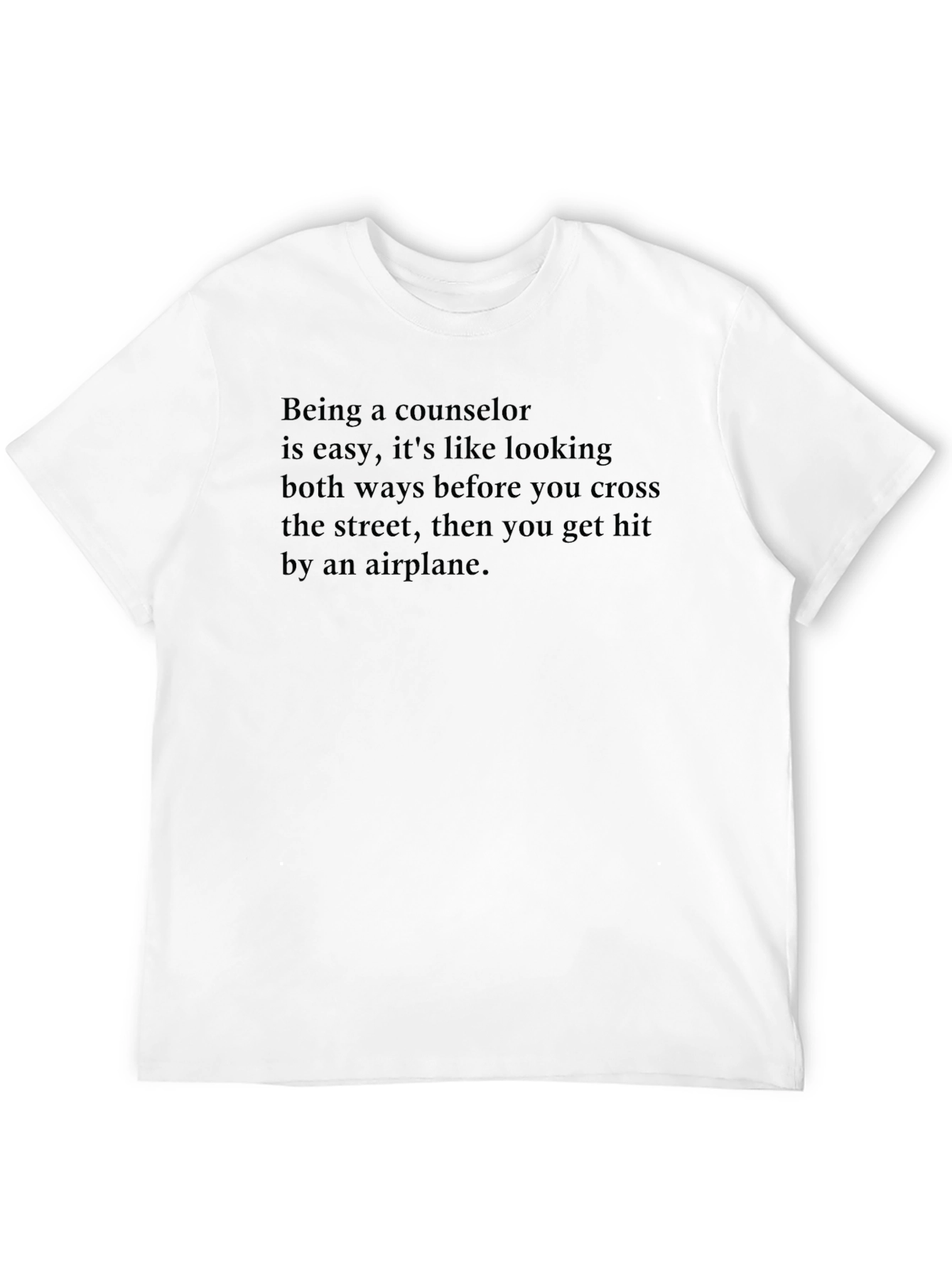 Black Counselor Humor T-Shirt view 12