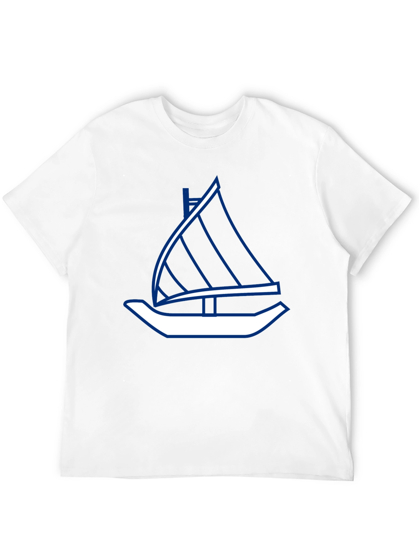 Black Sailboat Graphic Tee - Stylish Black T-Shirt view 12
