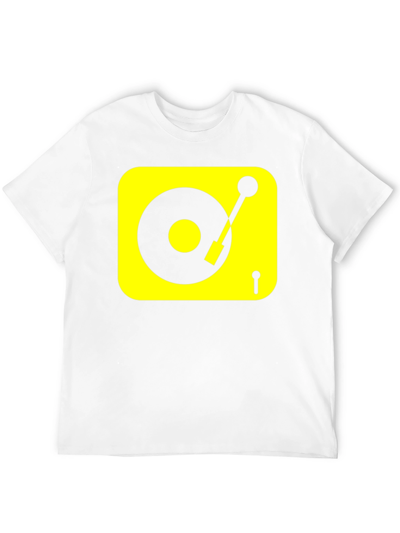 Black DJ Turntable Graphic Tee - Black view 12