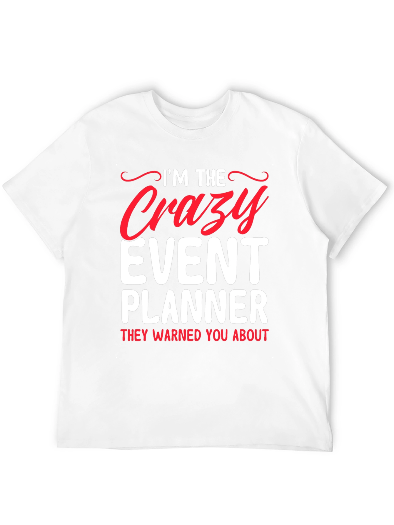 Black Crazy Event Planner Graphic Tee view 12