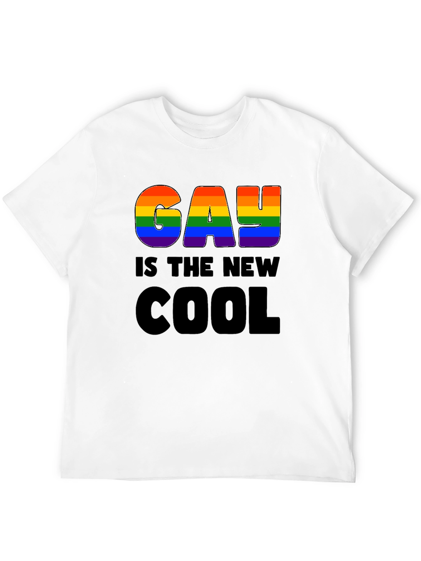 Black Gay is the New Cool Graphic T-Shirt view 12