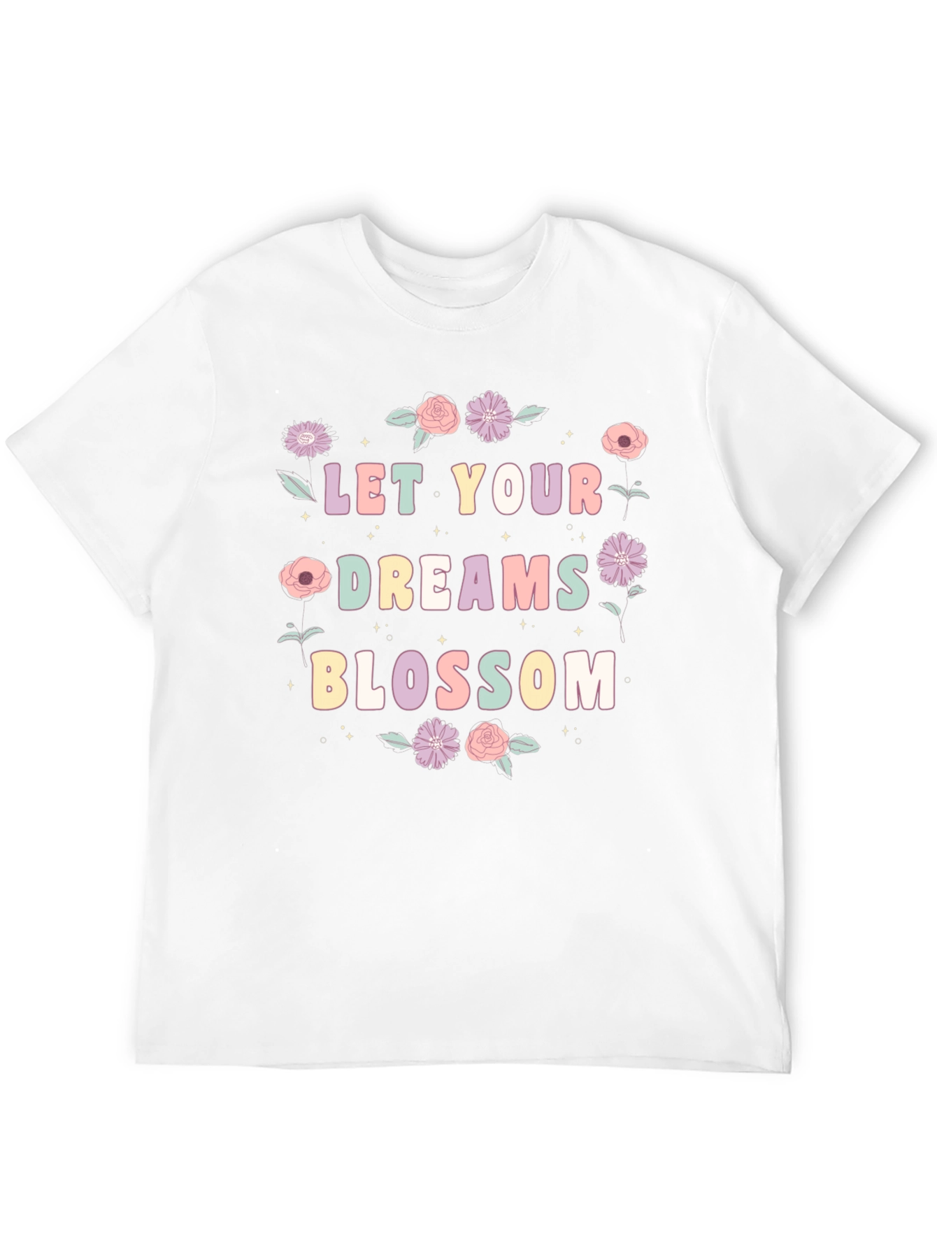 Black Let Your Dreams Blossom T-Shirt view 12