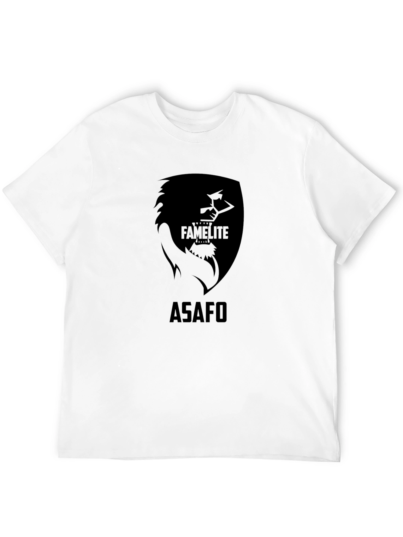 Black Famelite Asafio Black Graphic Tee view 12