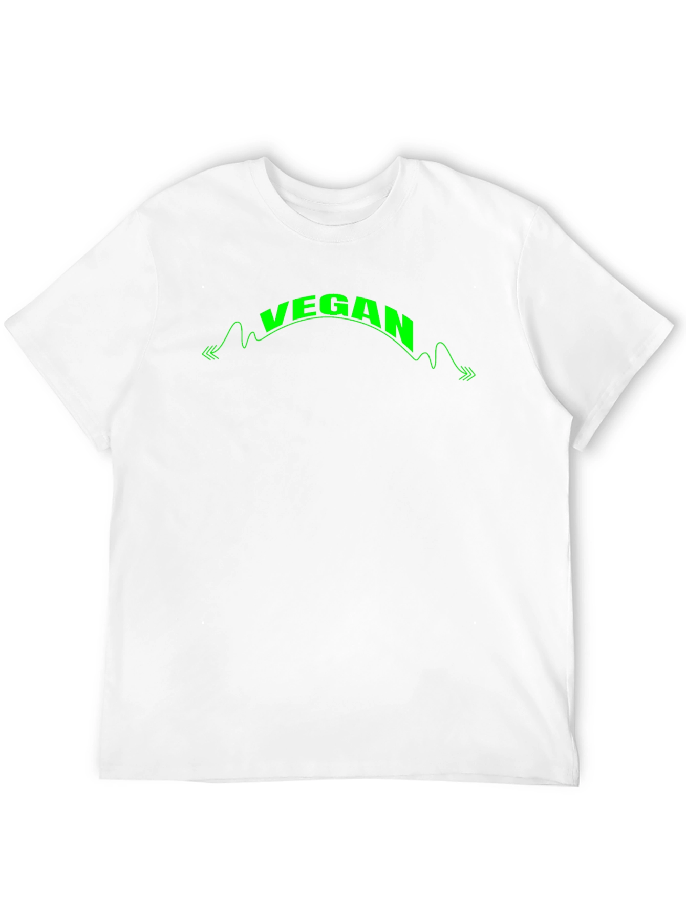 Black Vegan Graphic Print Black T-Shirt view 12