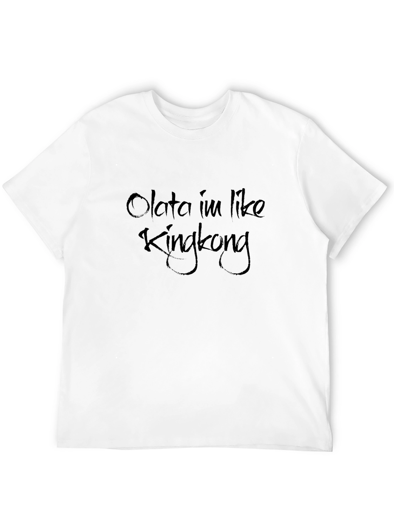 Black Olata Im Like Kingkong Black Graphic Tee view 12