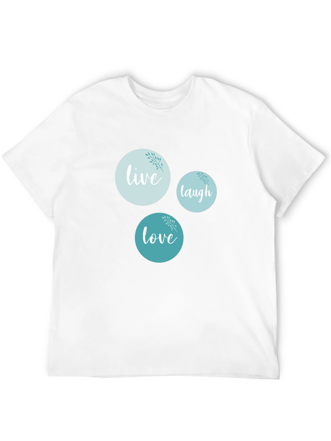 Black Live Laugh Love Graphic Tee - Stylish Comfort view 12