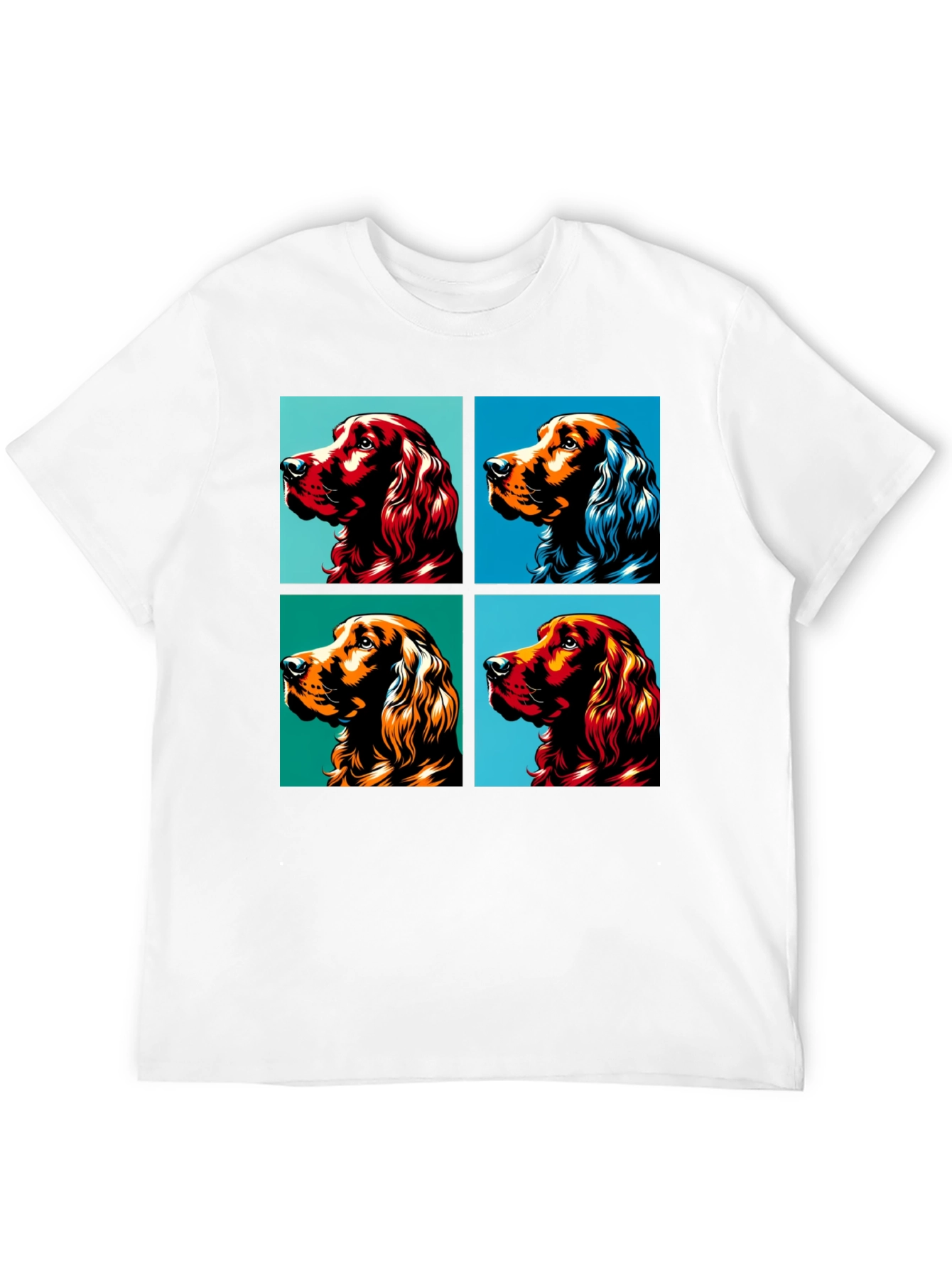 Black Dog Breed Pop Art Black Graphic Tee view 12