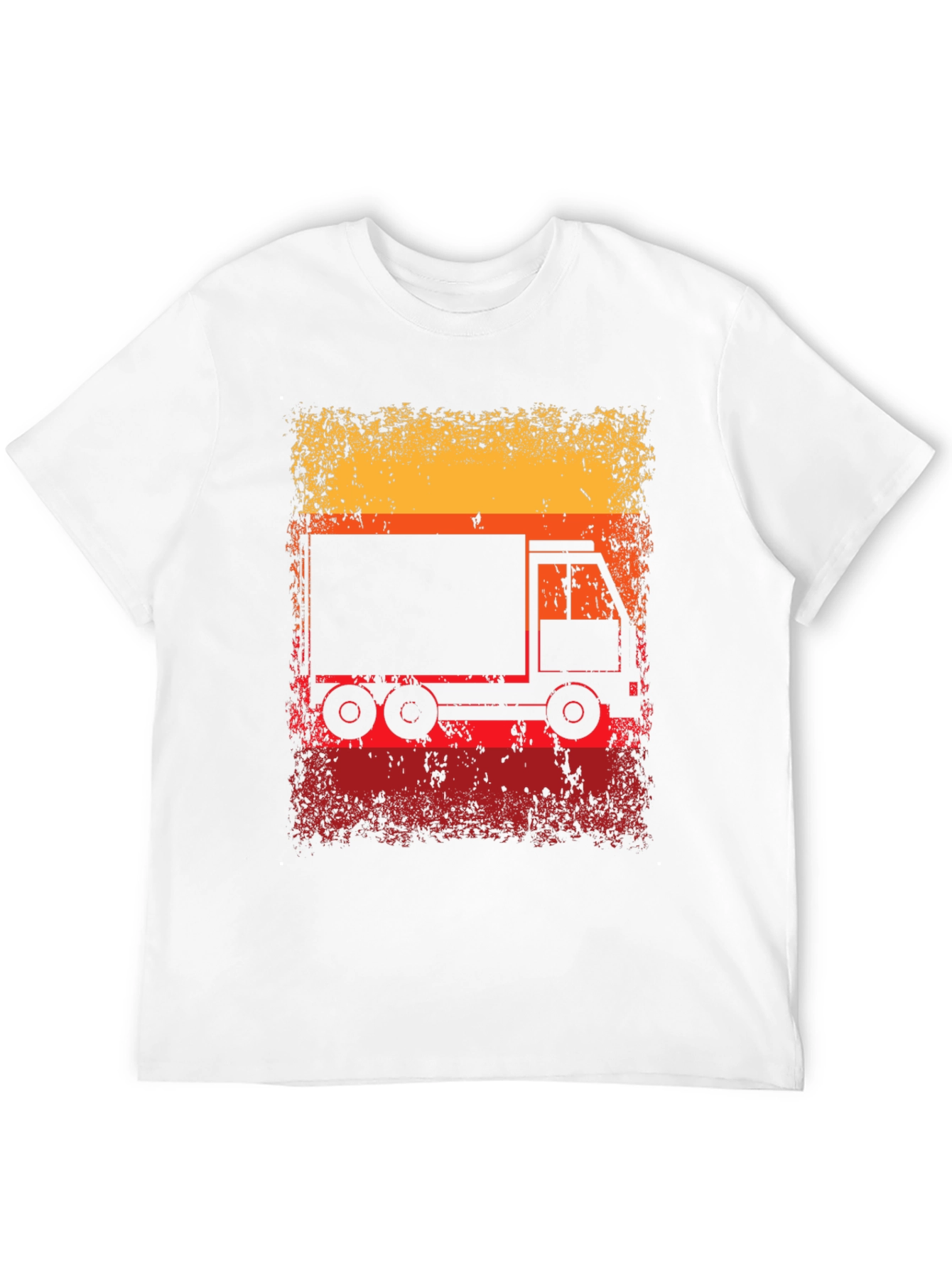 Black Retro Truck Graphic T-Shirt view 12