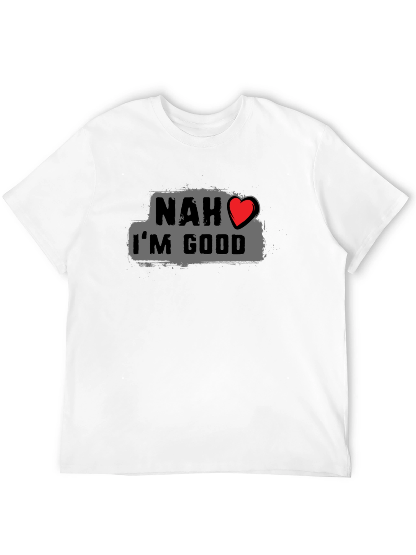Black Nah I'm Good Graphic Tee view 12