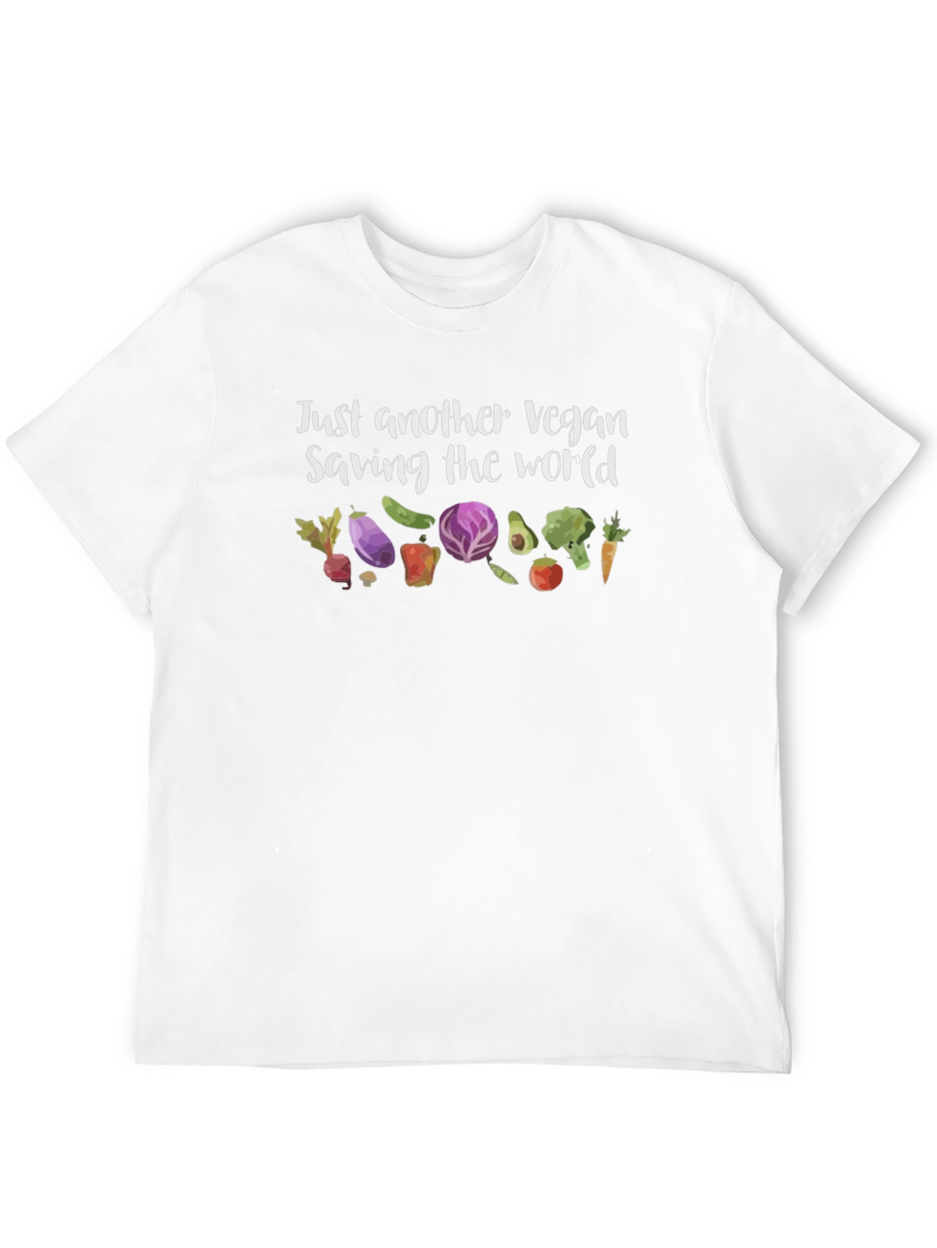 Vegan Saving the World T-Shirt - Unisex - 12