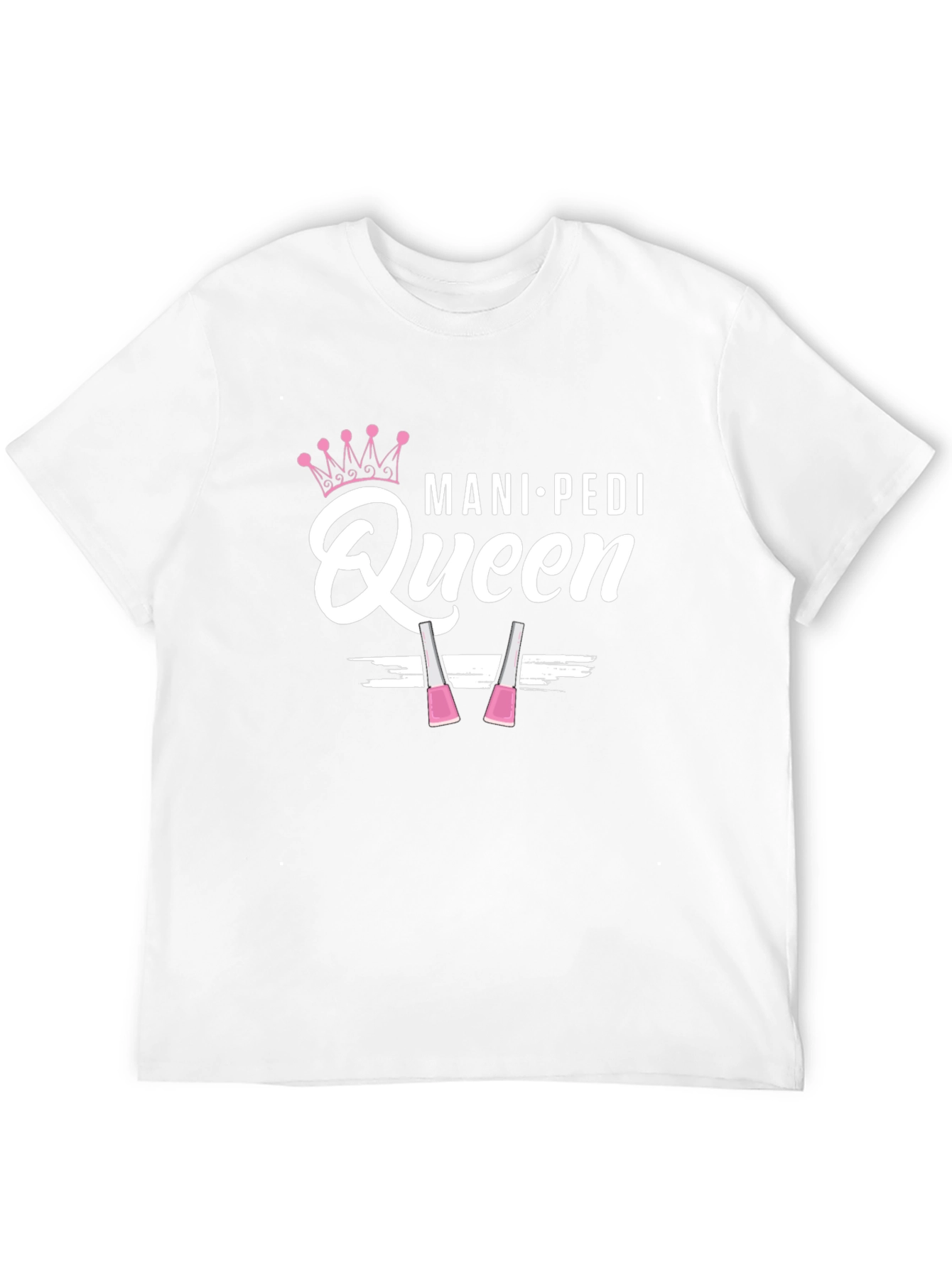 Black Mani-Pedi Queen Graphic T-Shirt view 12