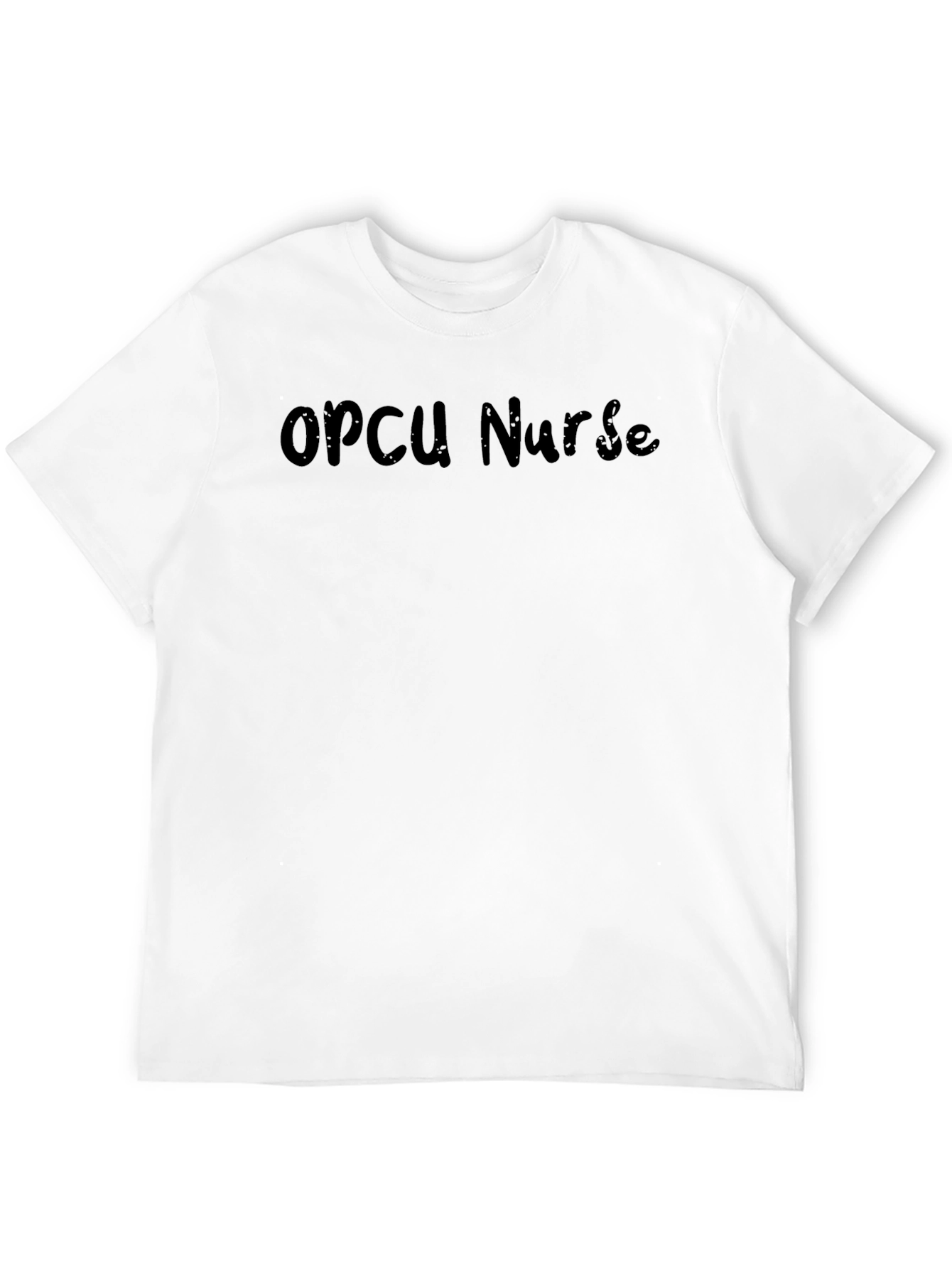 Black OPCU Nurse Black T-Shirt view 12