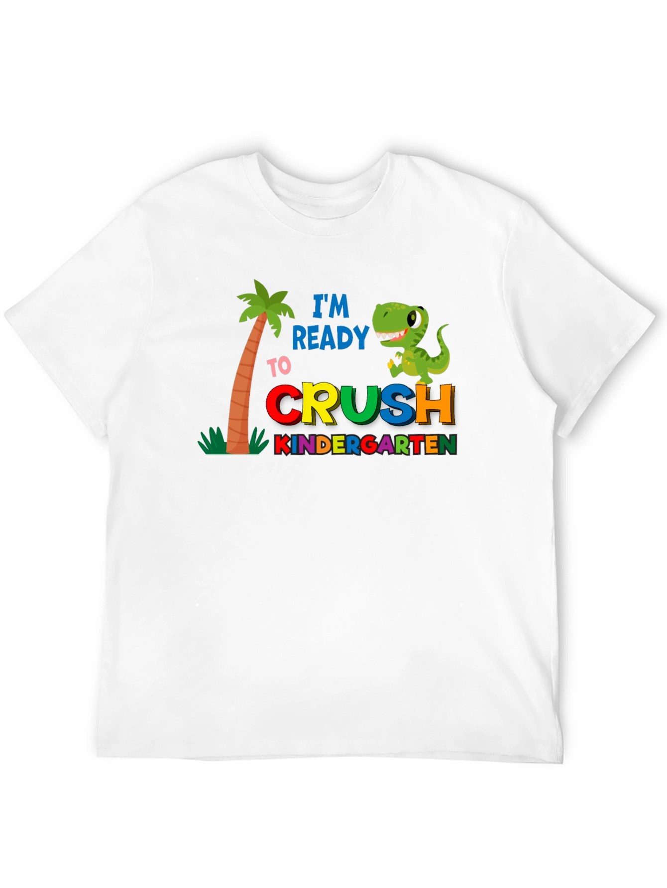 Black Ready to Crush Kindergarten T-Shirt view 12