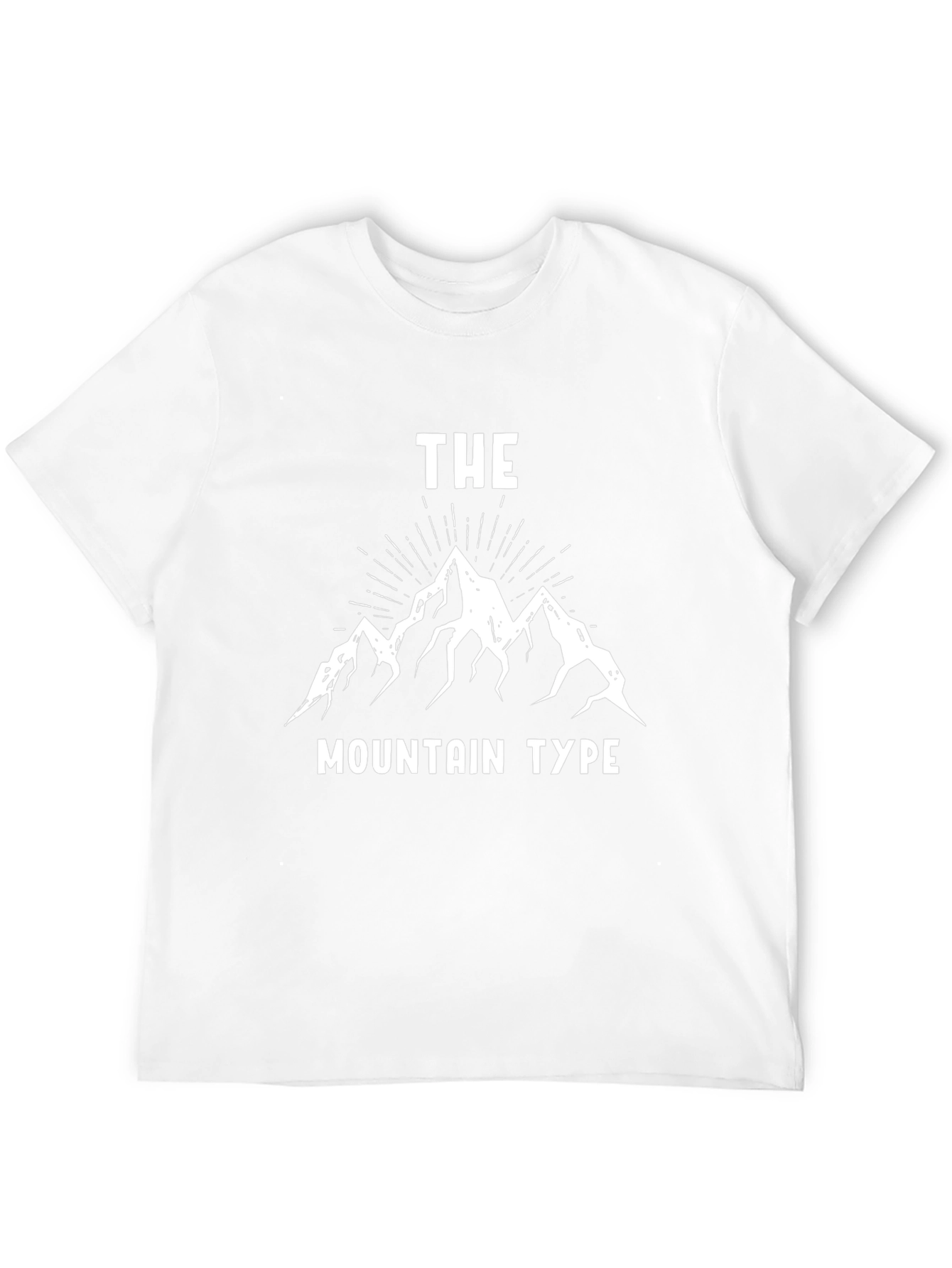 Black The Mountain Type Graphic Tee view 12