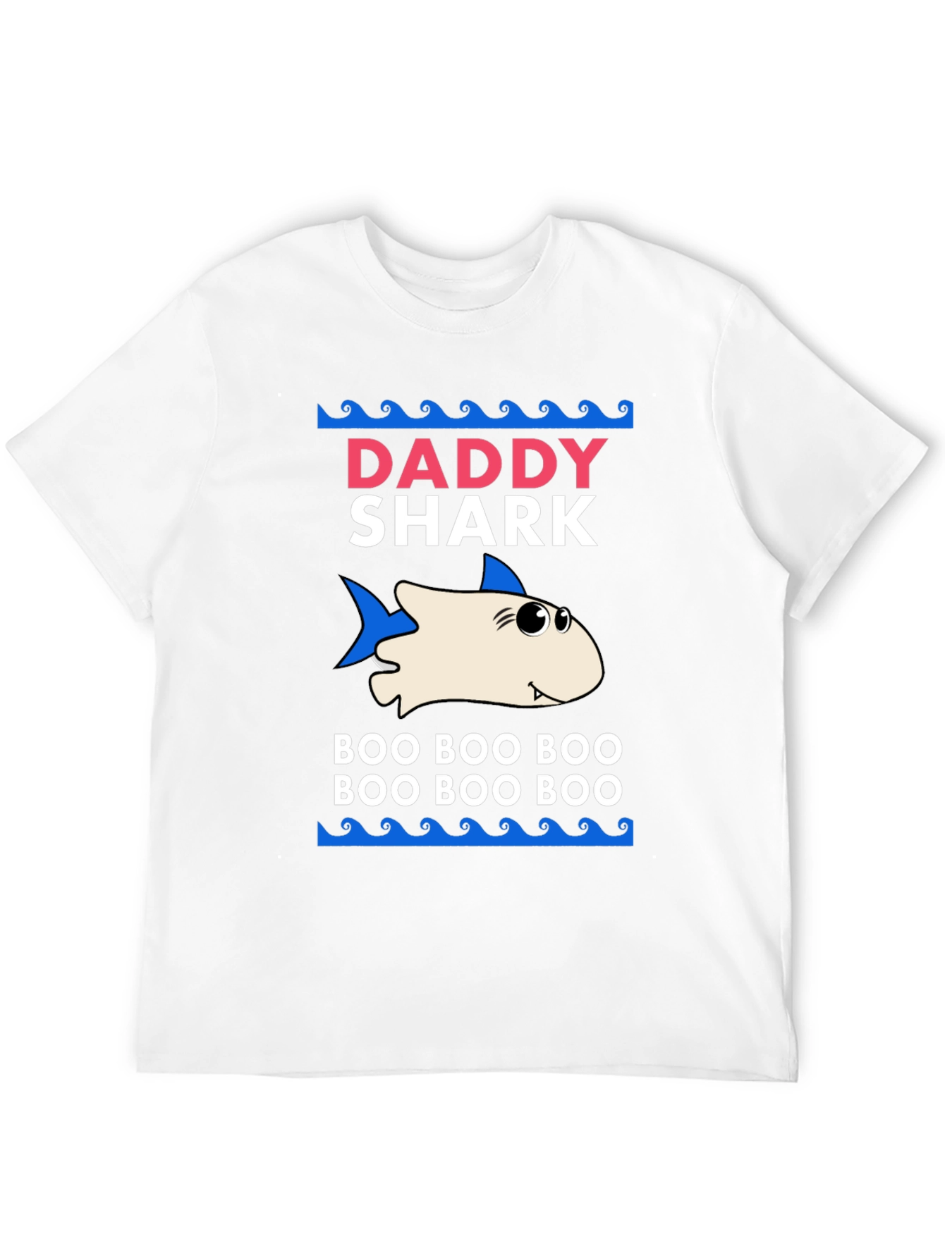 Daddy Shark Graphic Tee - "Boo Boo Boo" - 12