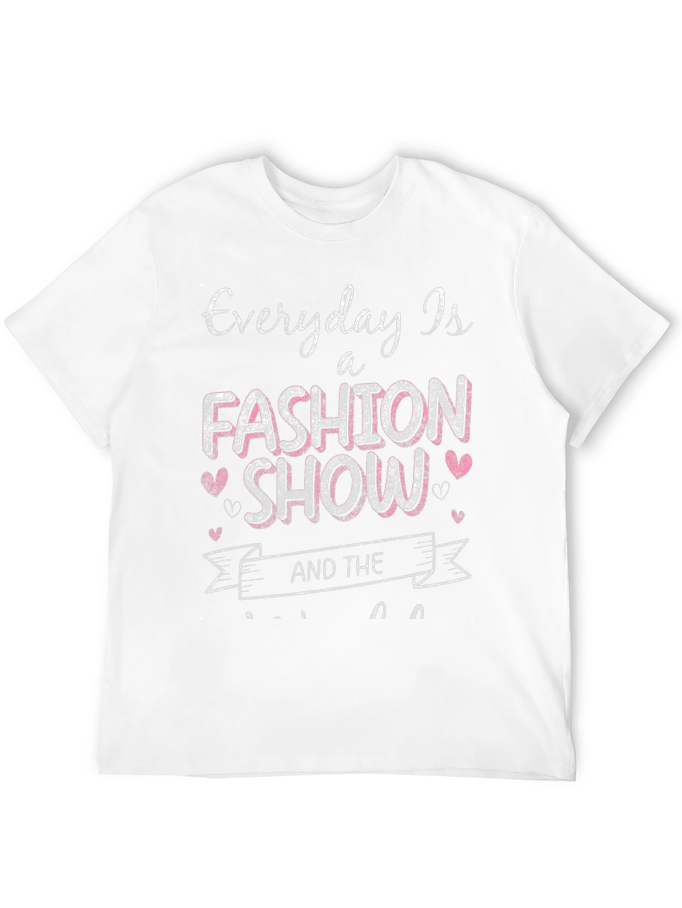 Black Everyday is a Fashion Show Black Tee view 12