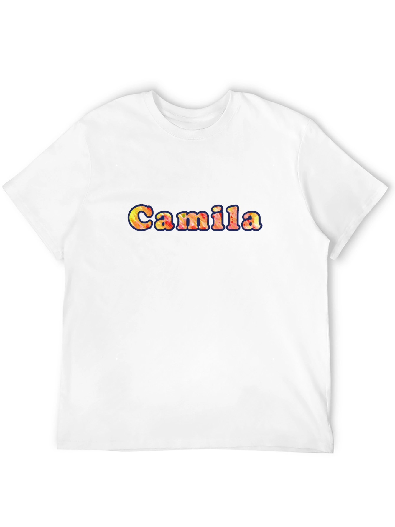 Black Camila T-Shirt - Graphic Tee view 12