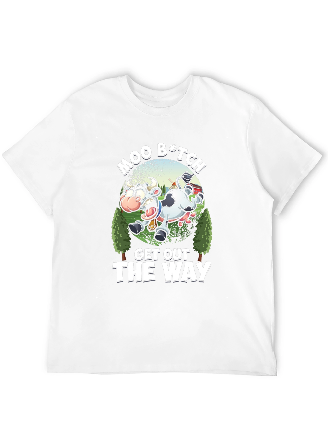 Black Moo B*tch Graphic Tee view 12