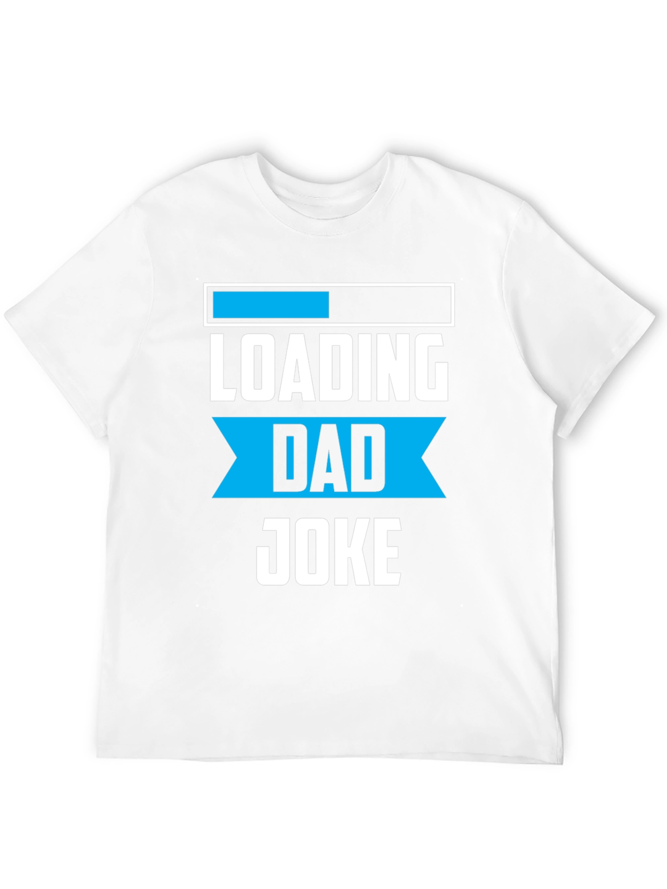 Black Loading Dad Joke Graphic Tee - Funny Father's Day Shirt view 12