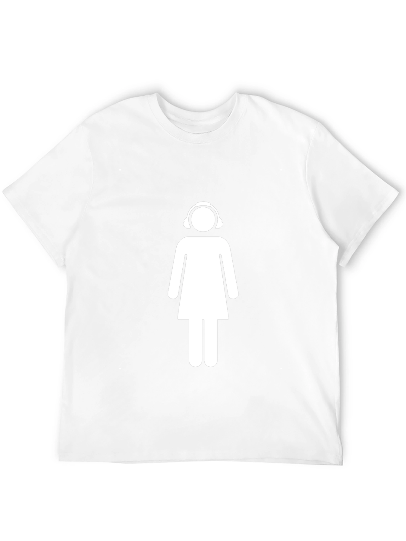 Black DJ Girl Graphic Black T-Shirt view 12
