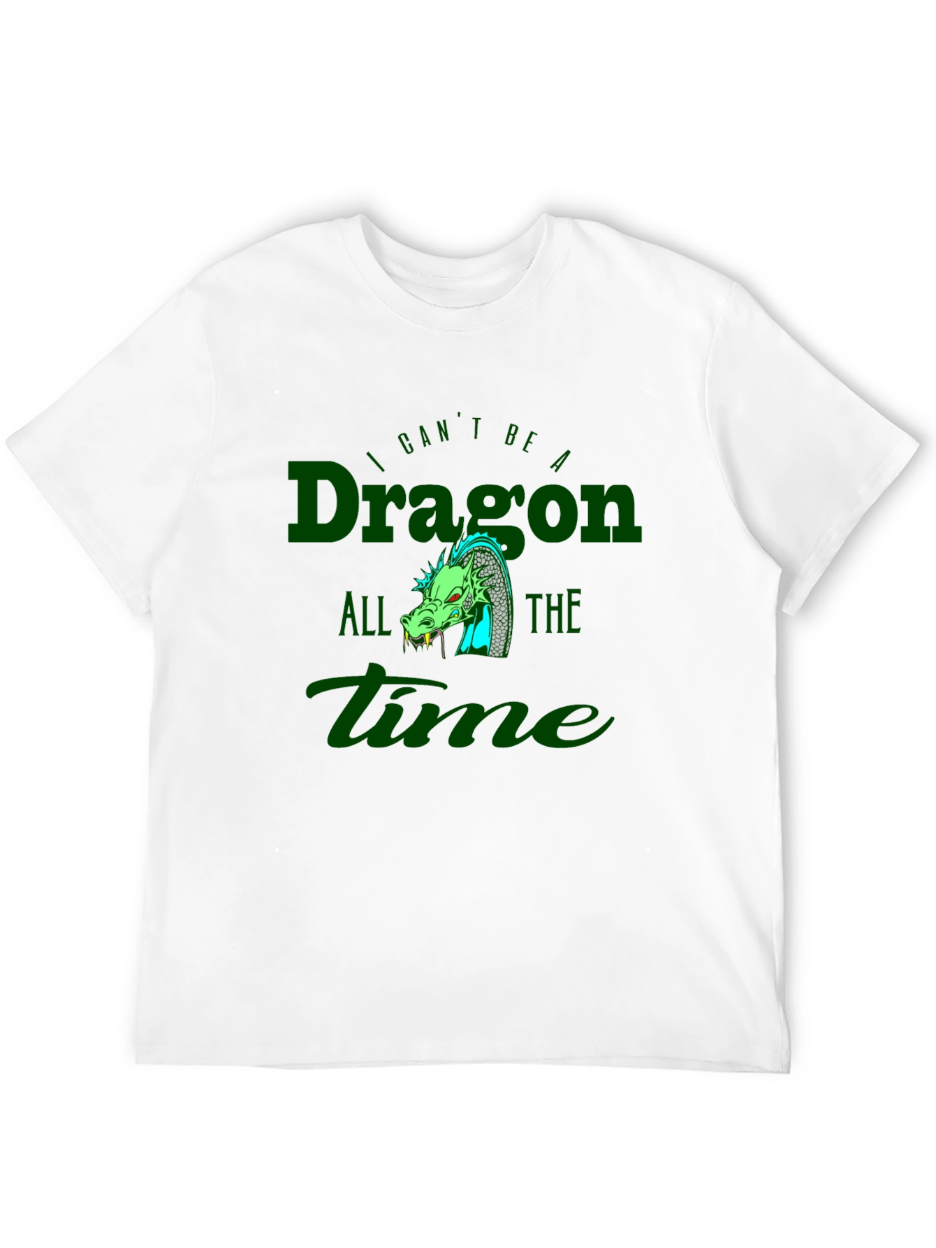 Black Dragon Graphic Tee - I Can't Be a Dragon All the Time view 12