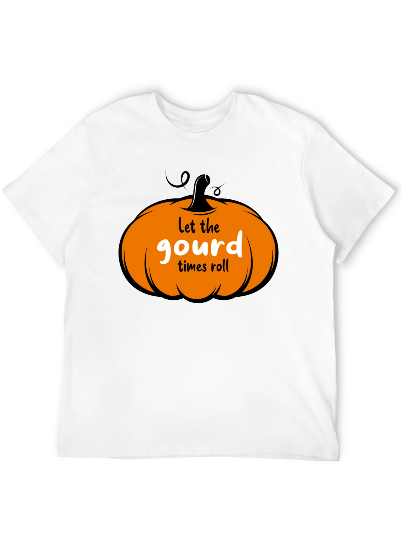 Let The Gourd Times Roll Black T-shirt - 12